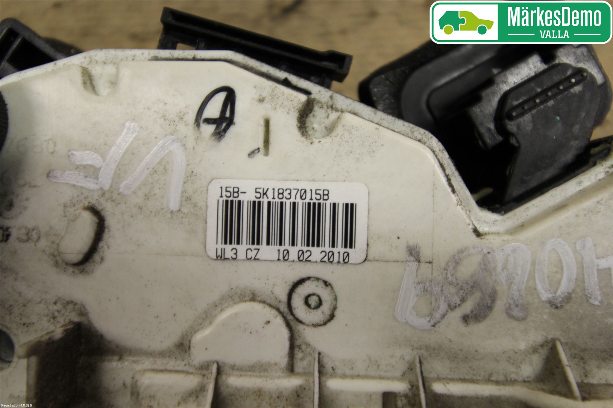 Volkswagen VW POLO 10-17 Låskista-Dörrlås