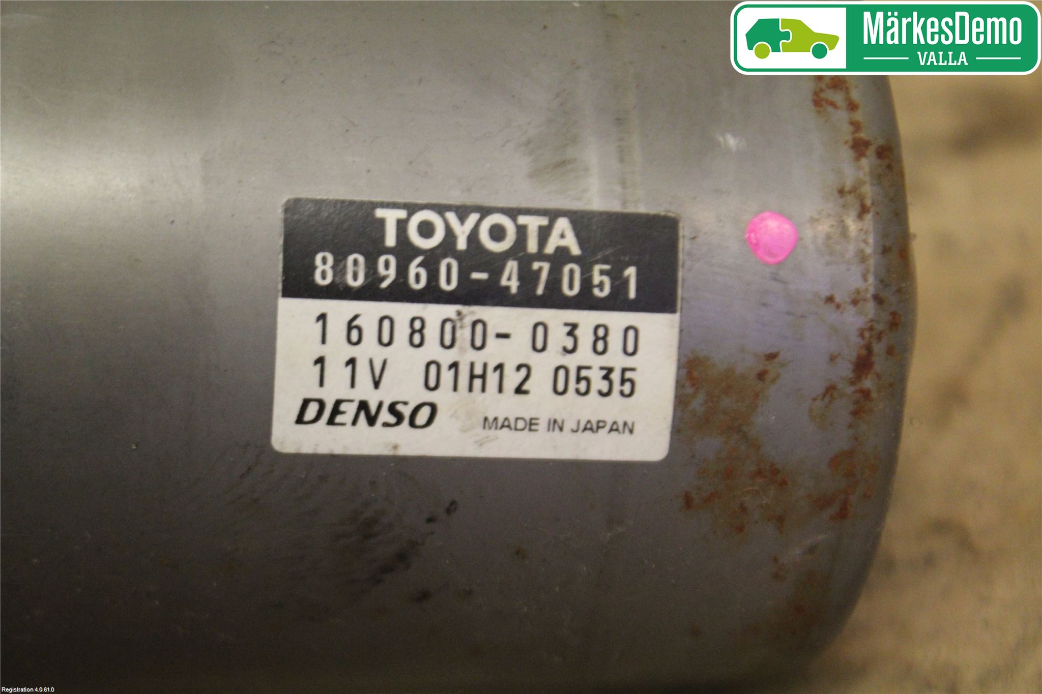Toyota PRIUS NWH20 04-08 Rattaxelagg Med Inb Servo