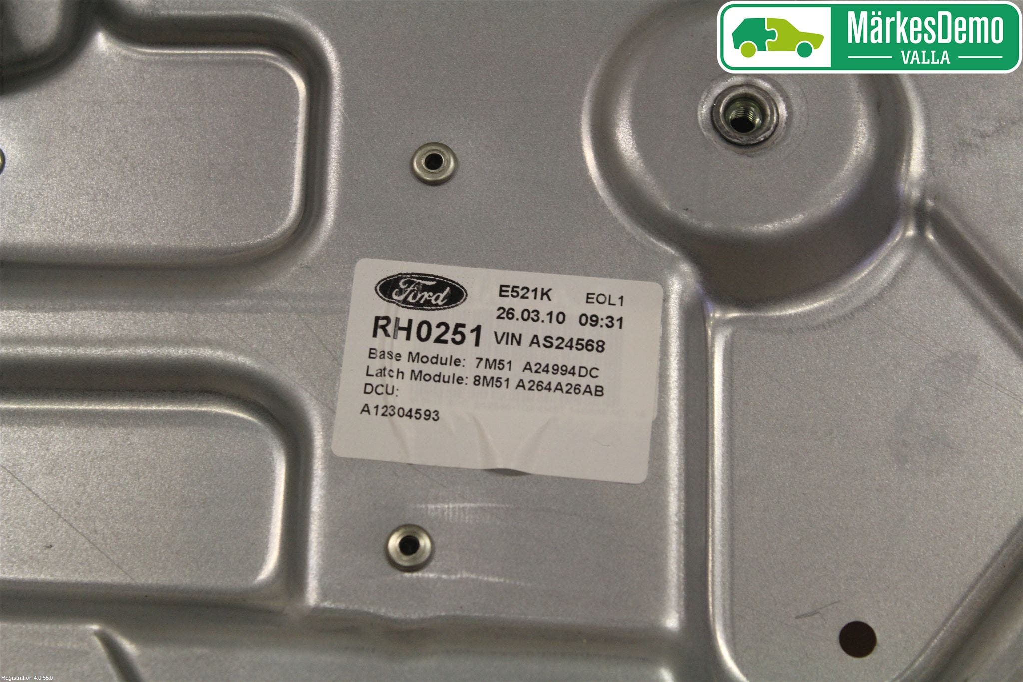 Ford FOCUS 08-11 Fönsterhiss El Kompl