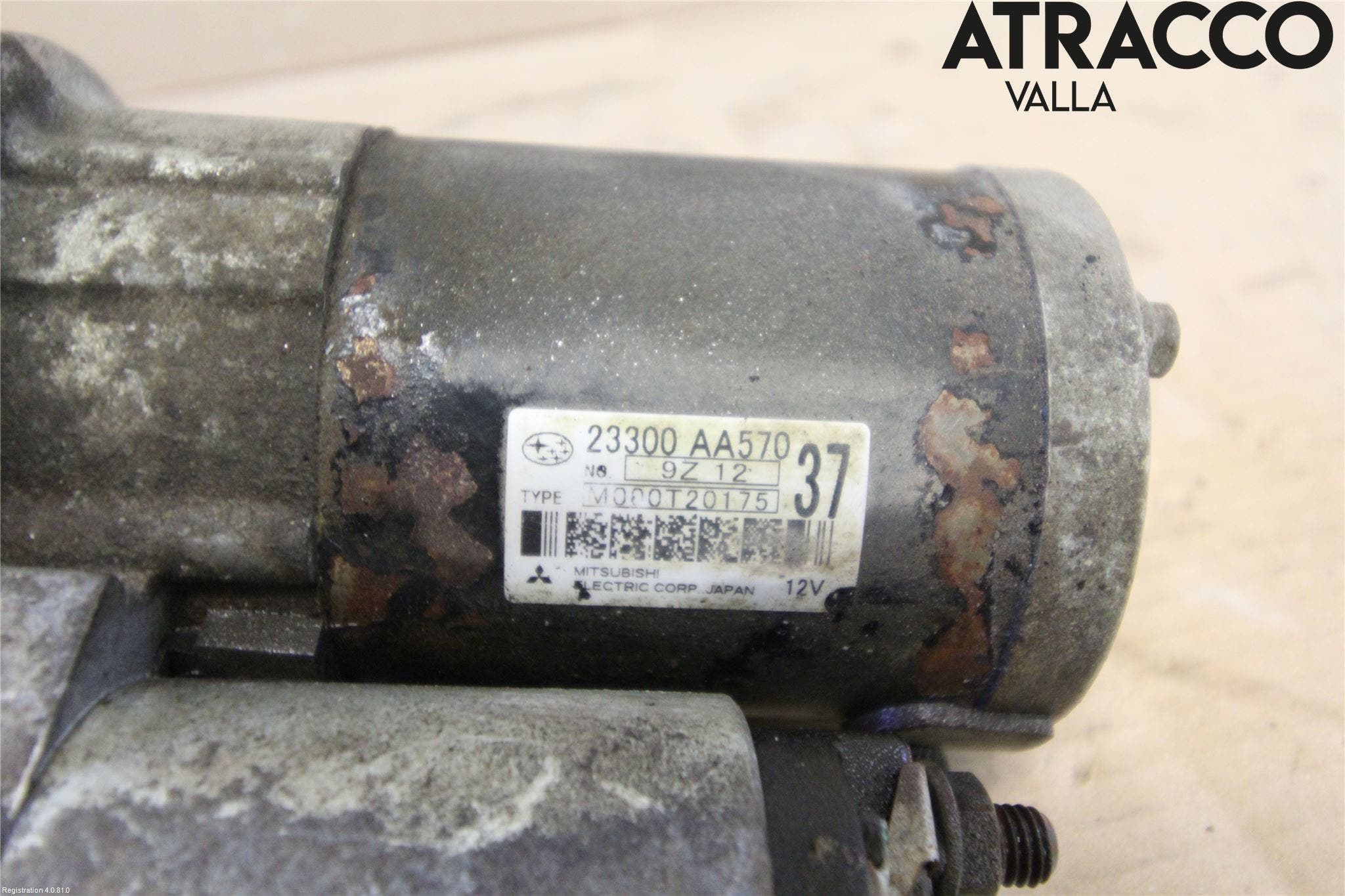 Subaru LEGACY 10-14 Startmotor