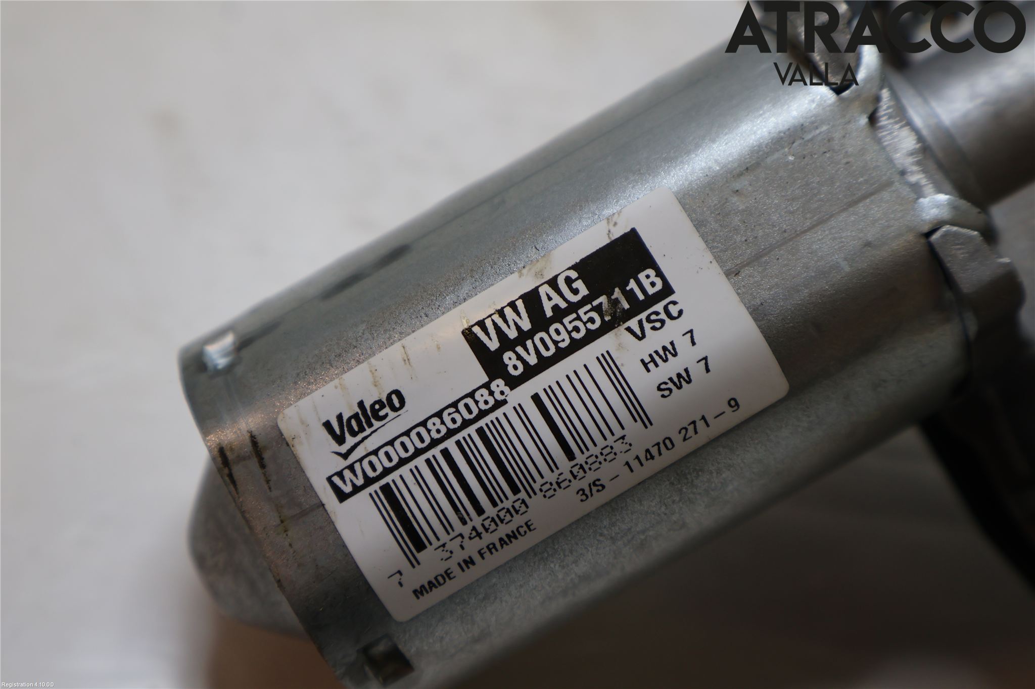 Audi A1 19- Torkarmotor Baklucka