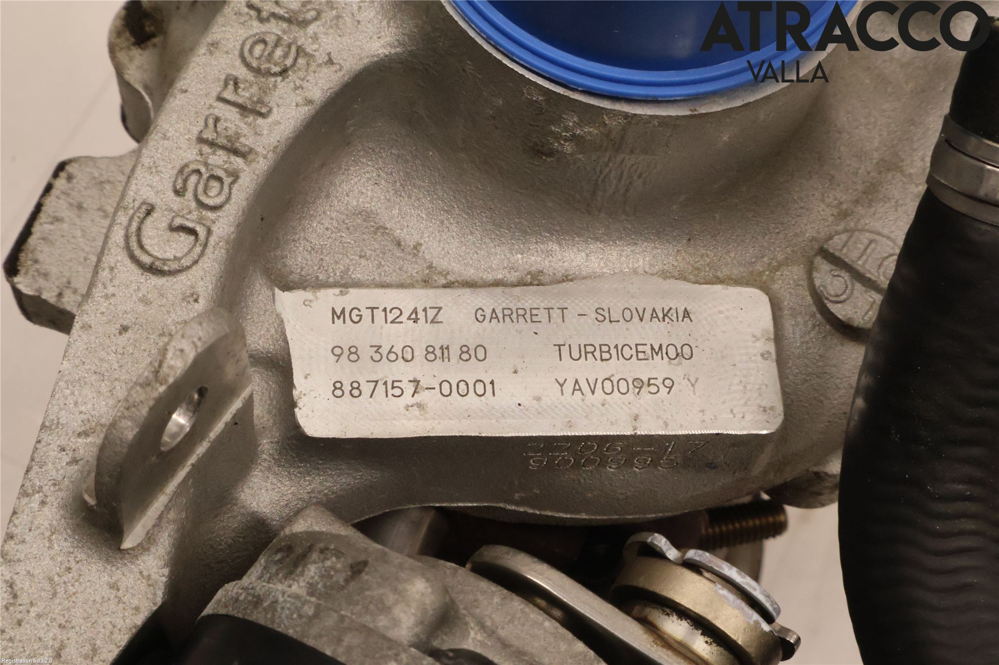 Opel CORSA F, CORSA-E 20- Turboaggregat