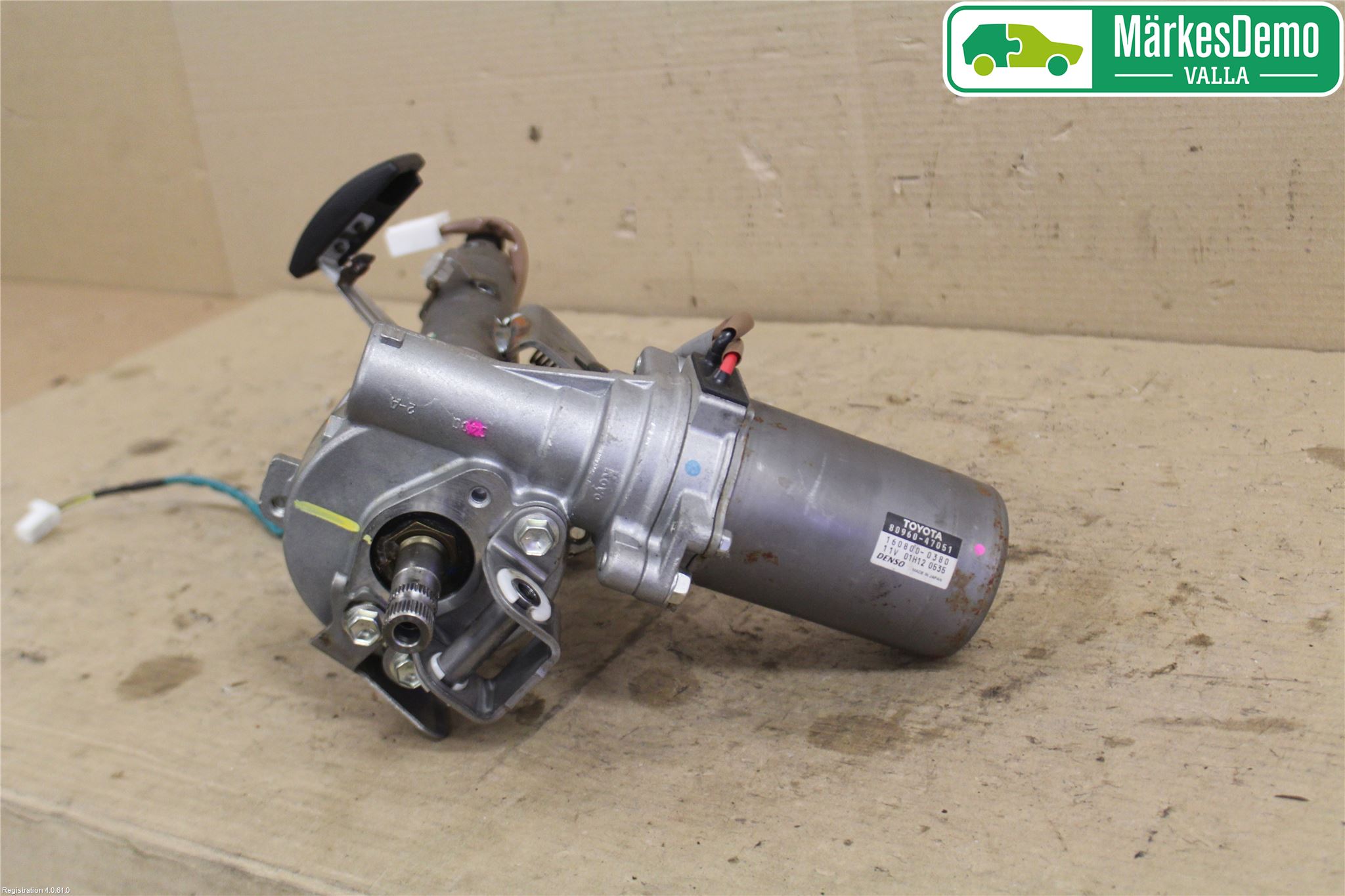 Toyota PRIUS NWH20 04-08 Rattaxelagg Med Inb Servo