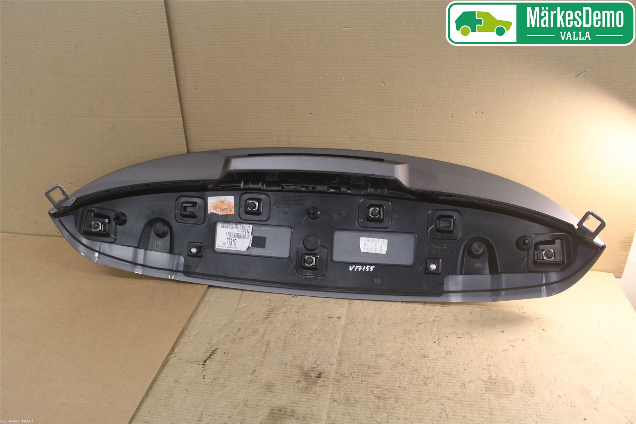 Renault CLIO IV 12-16 Spoiler Baklucka
