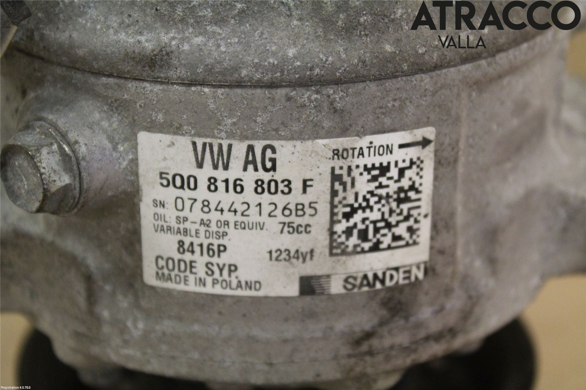 Skoda FABIA 15-21 Ac Kompressor