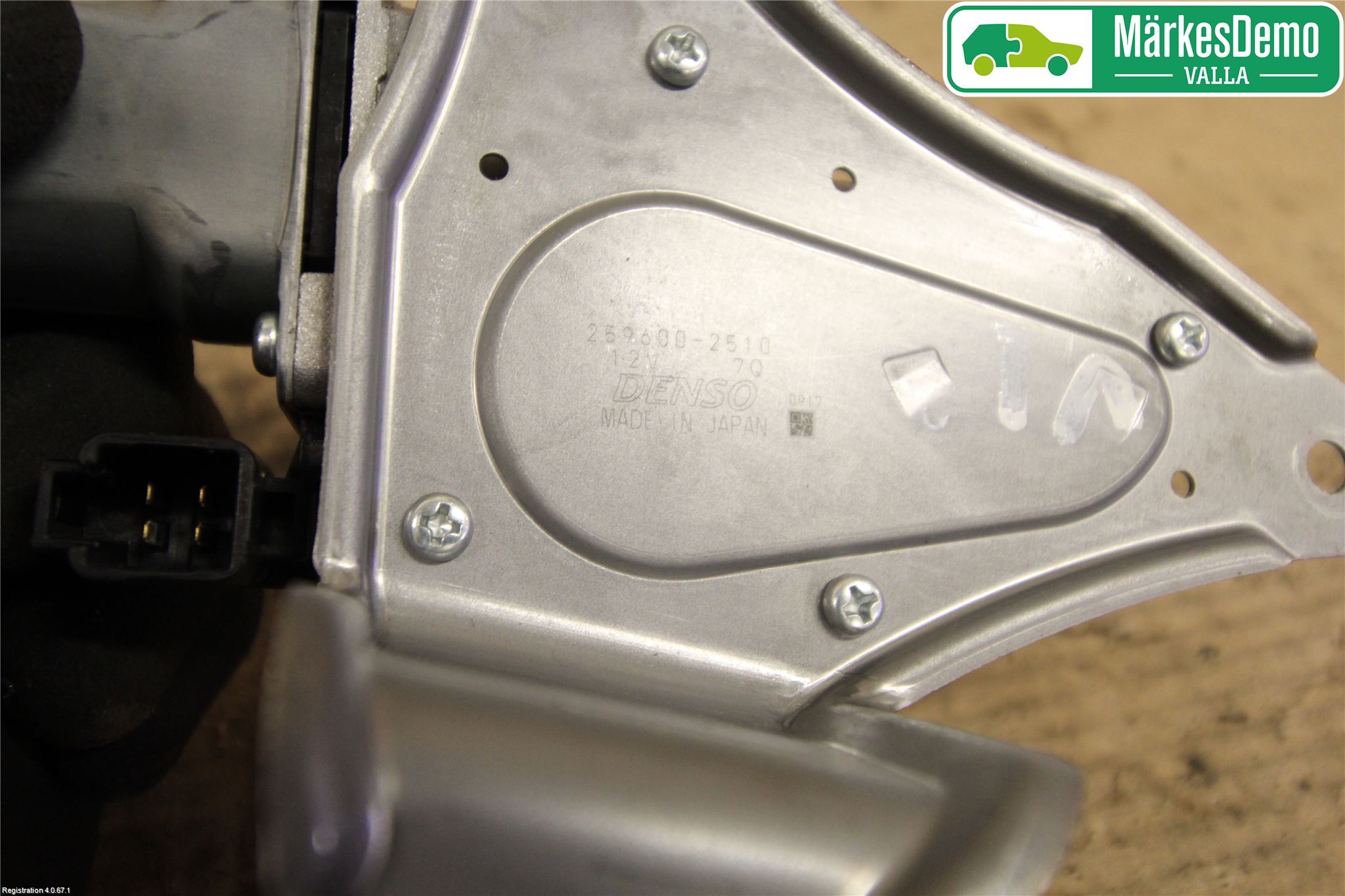 Mitsubishi SPACE STAR 13- Torkarmotor Baklucka