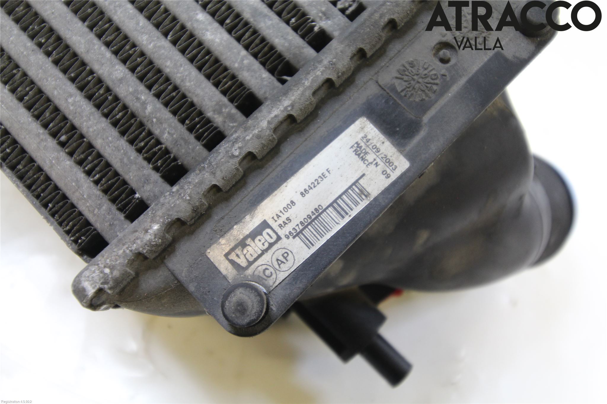 Peugeot 406     99-04 Laddluft-Intercooler Kyl