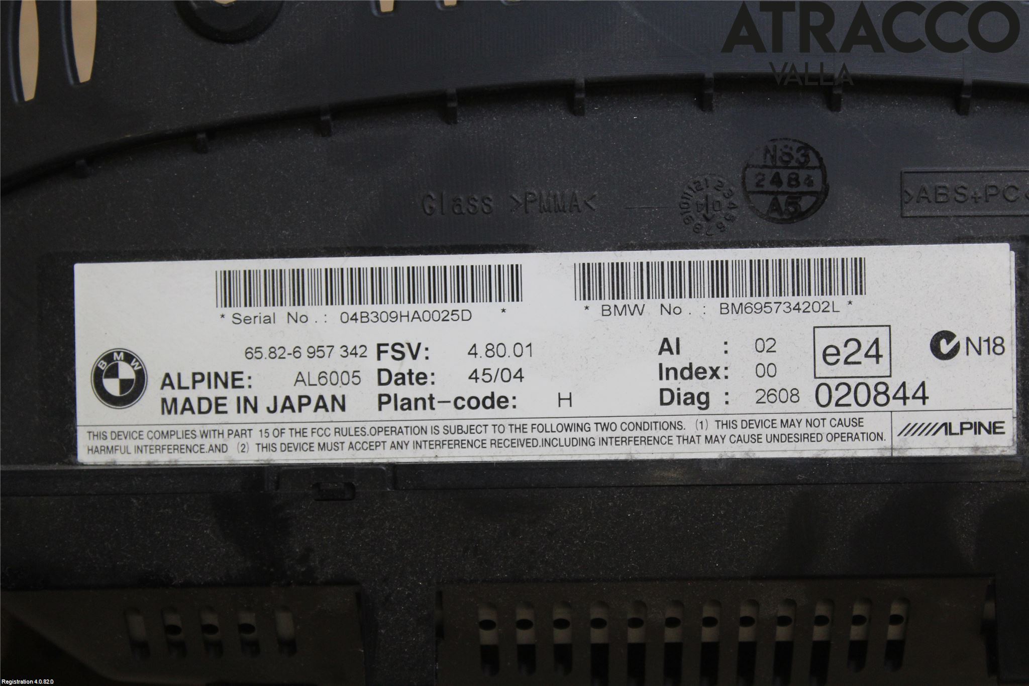 BMW 5 E60/61 Sed/Tou 02-10 Färddator