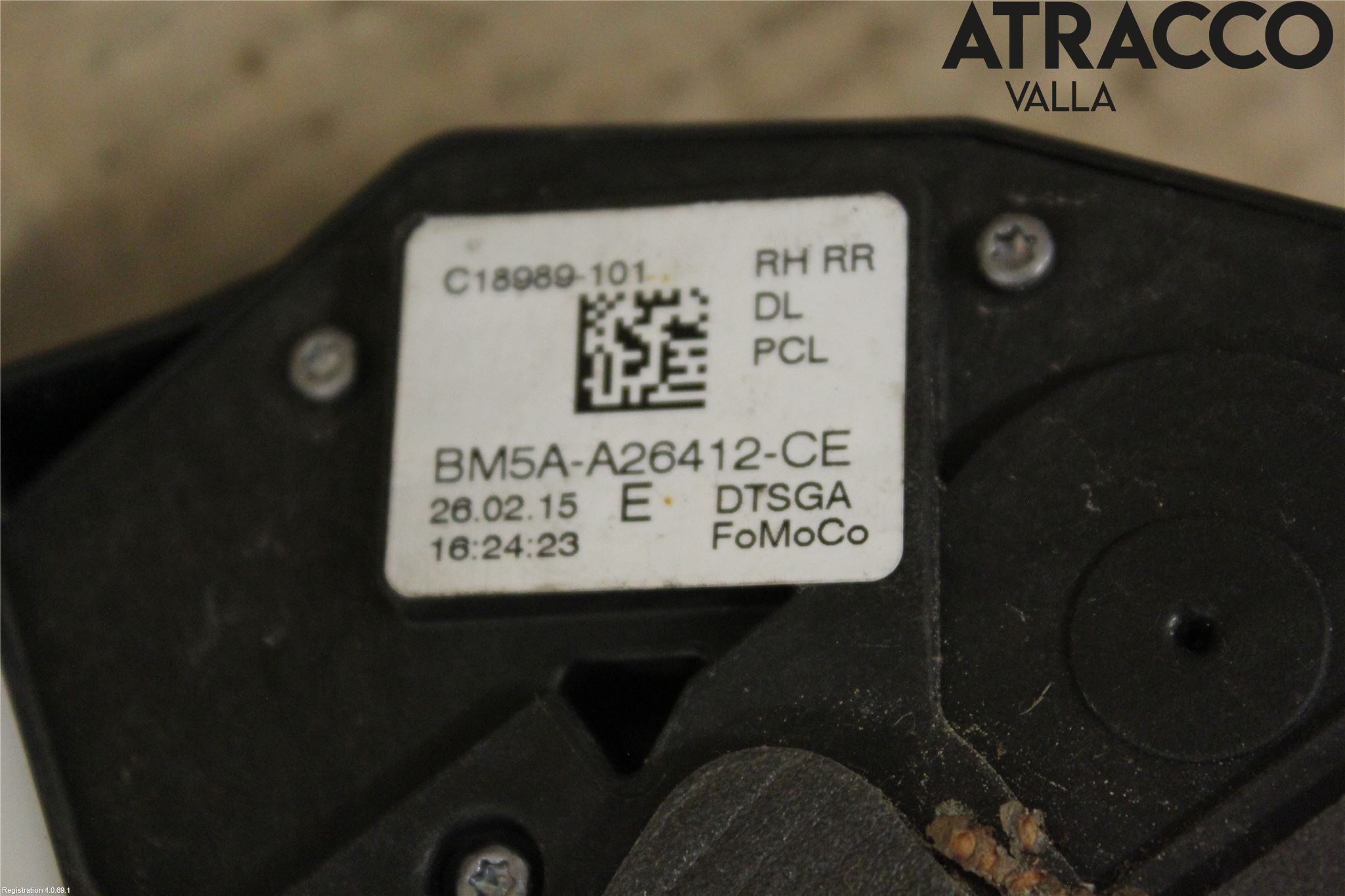 Ford MONDEO 15-22 Låskista-Dörrlås