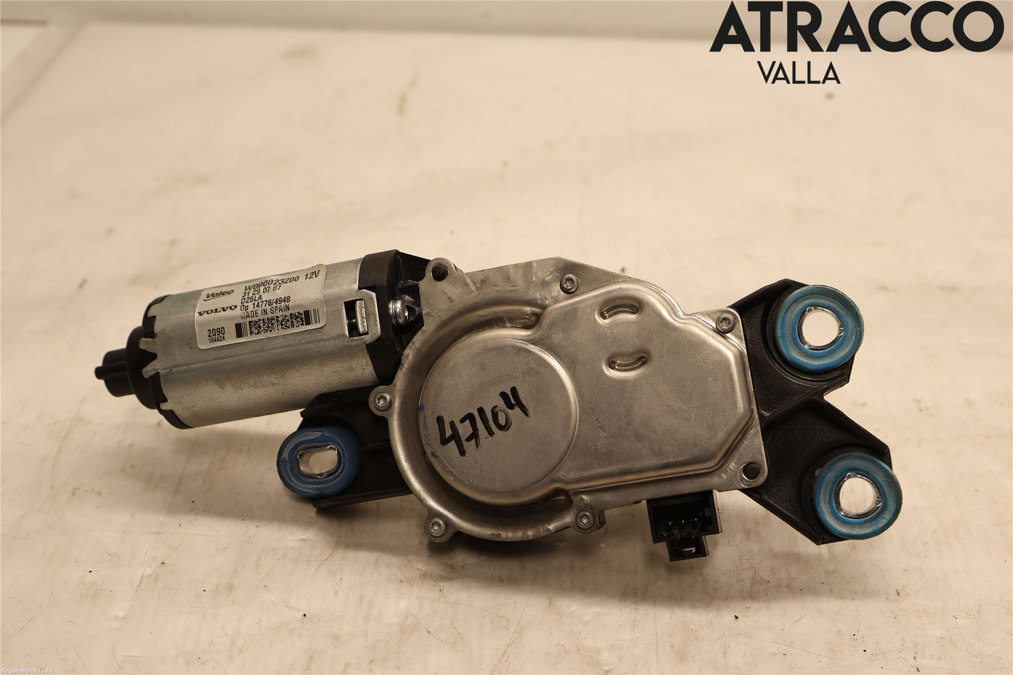 Volvo V70 08-13 Torkarmotor Baklucka