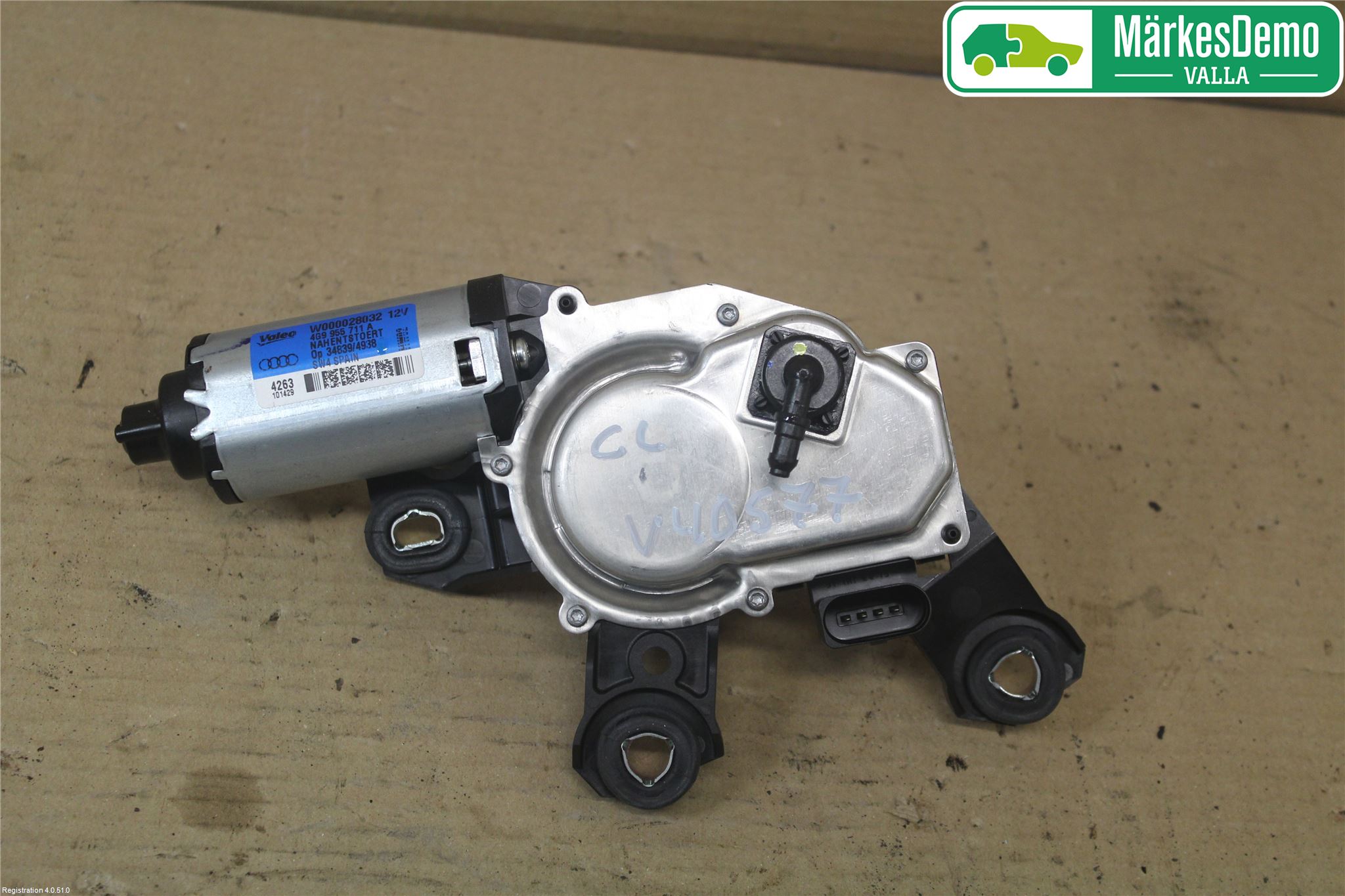 Audi A6 ALLROAD 12-18 Torkarmotor Baklucka