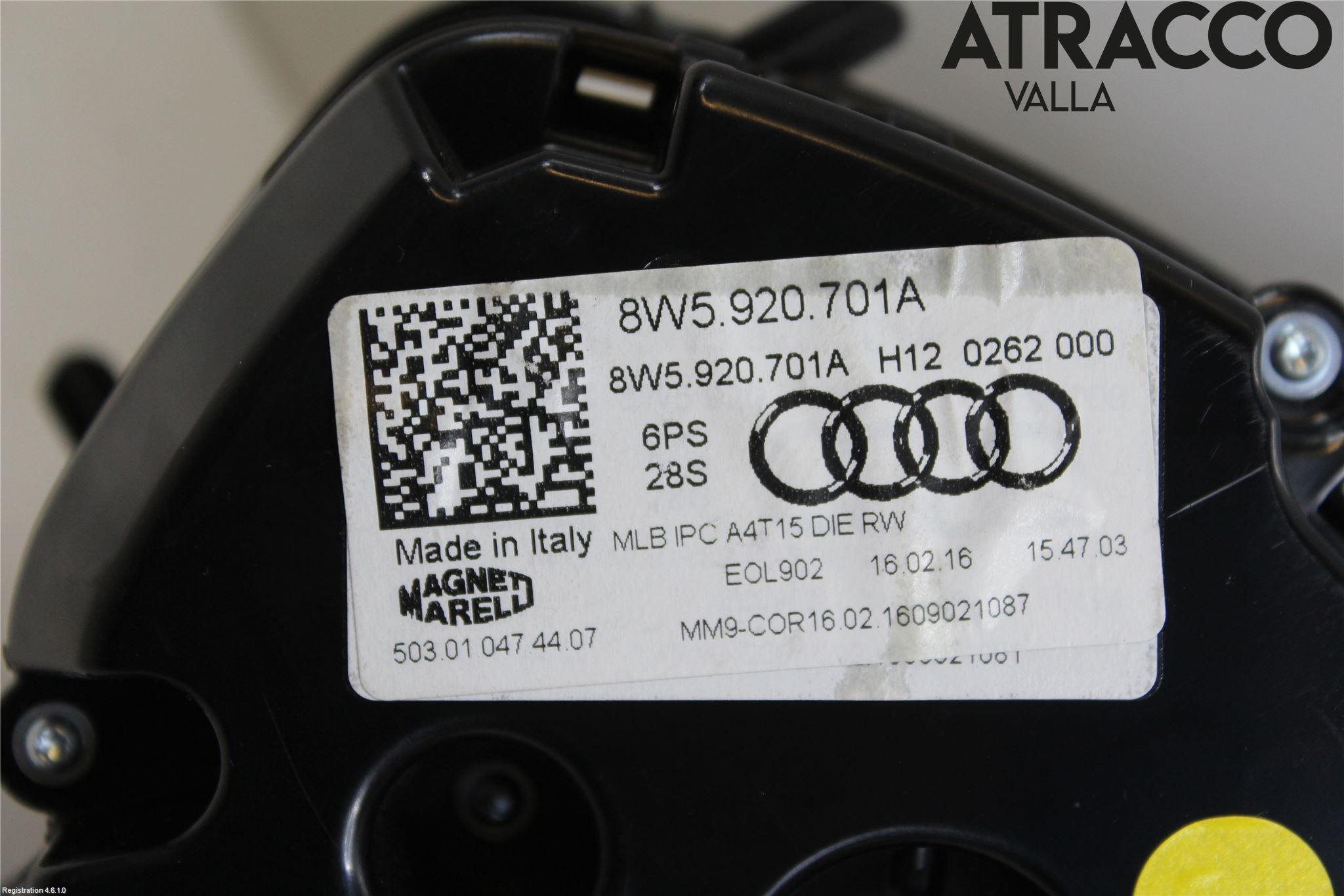 Audi A4/S4 B9 16-19 Instrument Komb