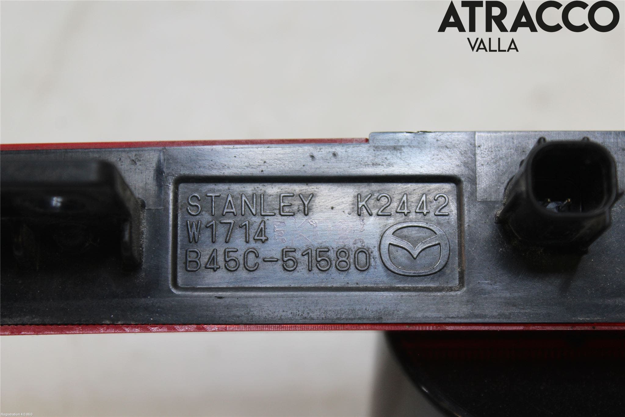 Mazda 3 III 14-19 Bromsljus Bakruta