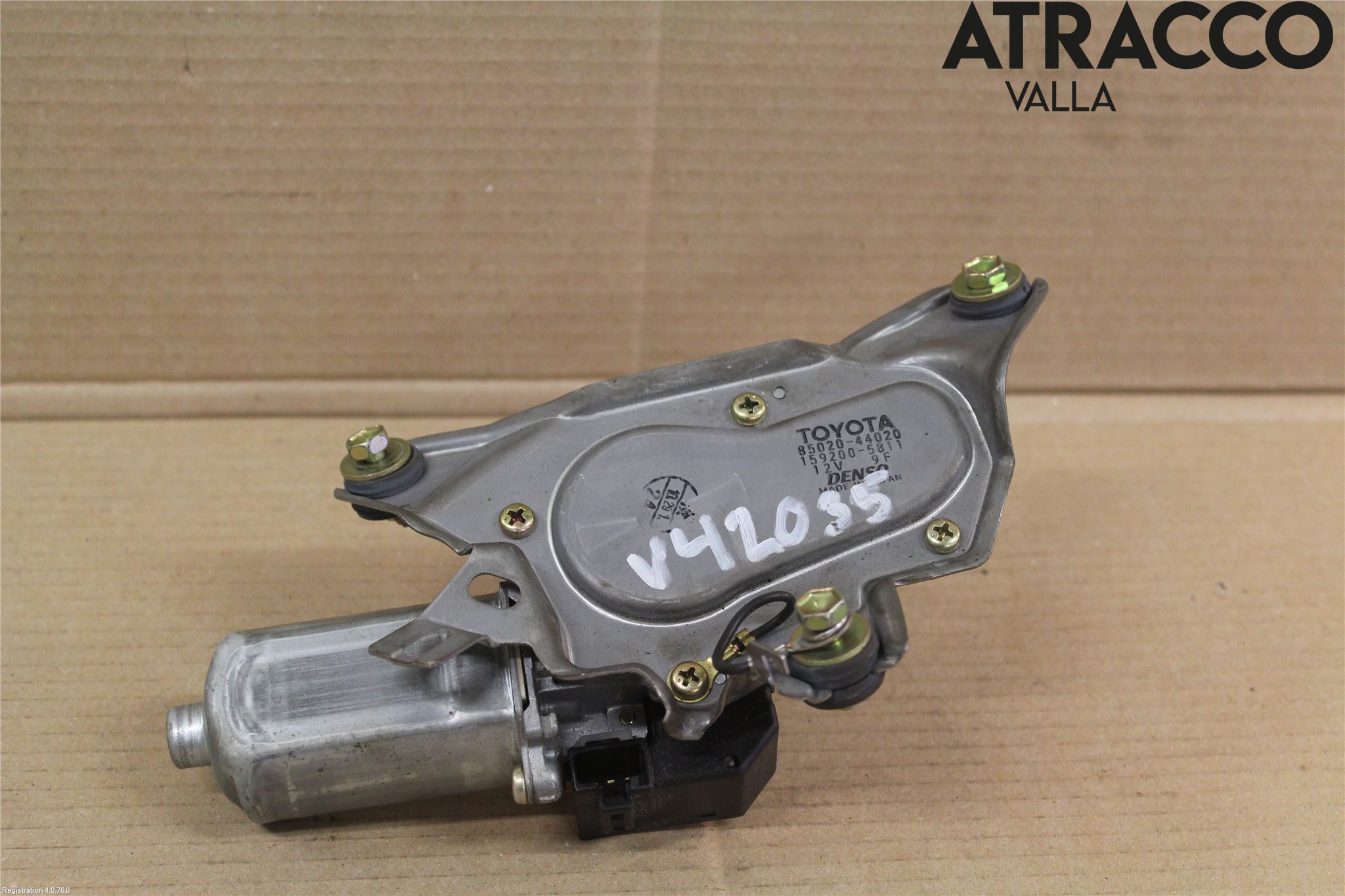 Toyota AVENSIS VERSO Torkarmotor Baklucka