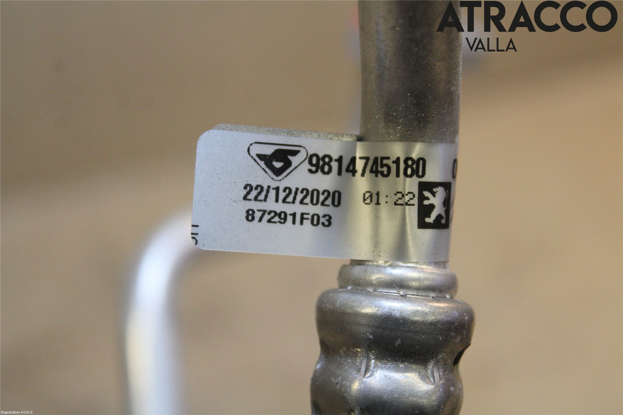 Citroen COTROEN C3 17-24 Ac Slang-Rör