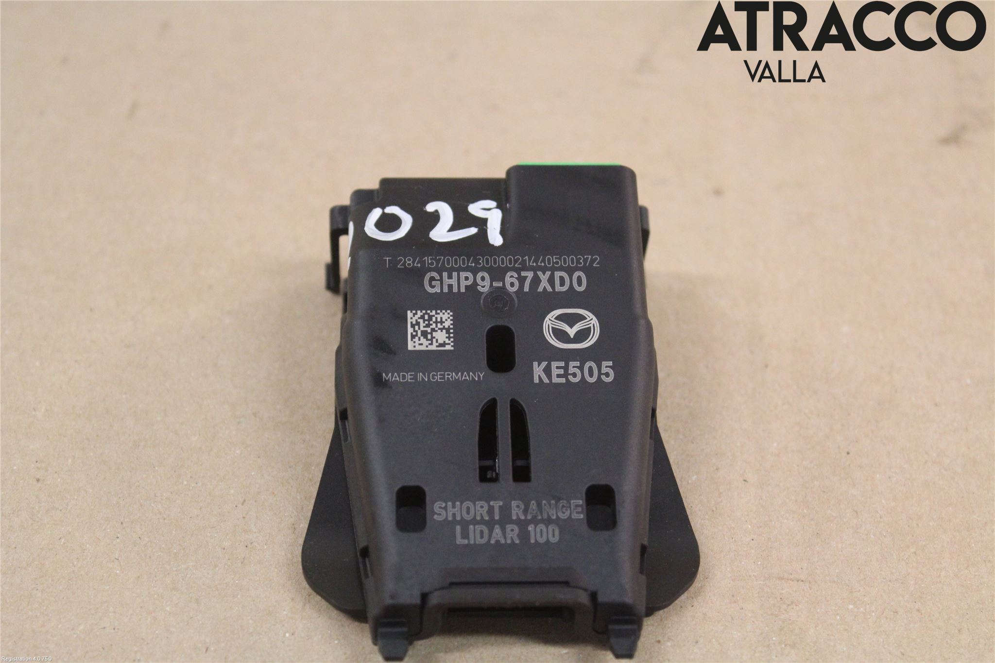 Mazda 3 III 14-19 Sensor Aktivt Kollisionsskydd