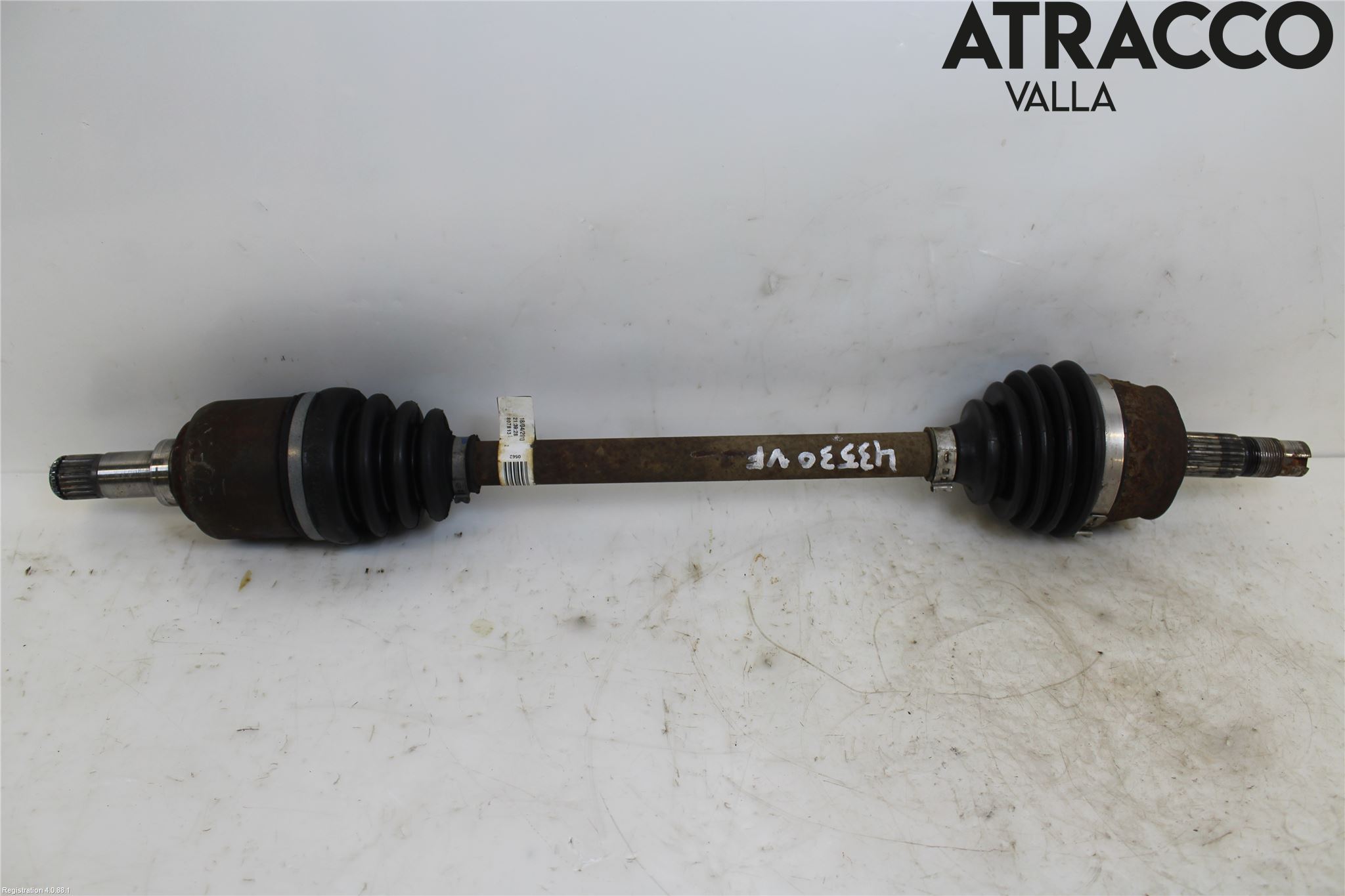 Fiat PUNTO 00-18 Drivaxel Fram Vänster