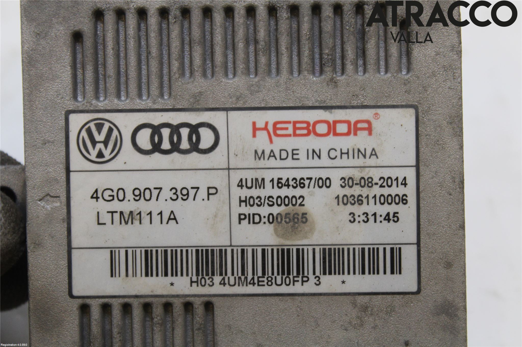 Audi A3/S3 8V 13-20 Styrenhet Strålkastare
