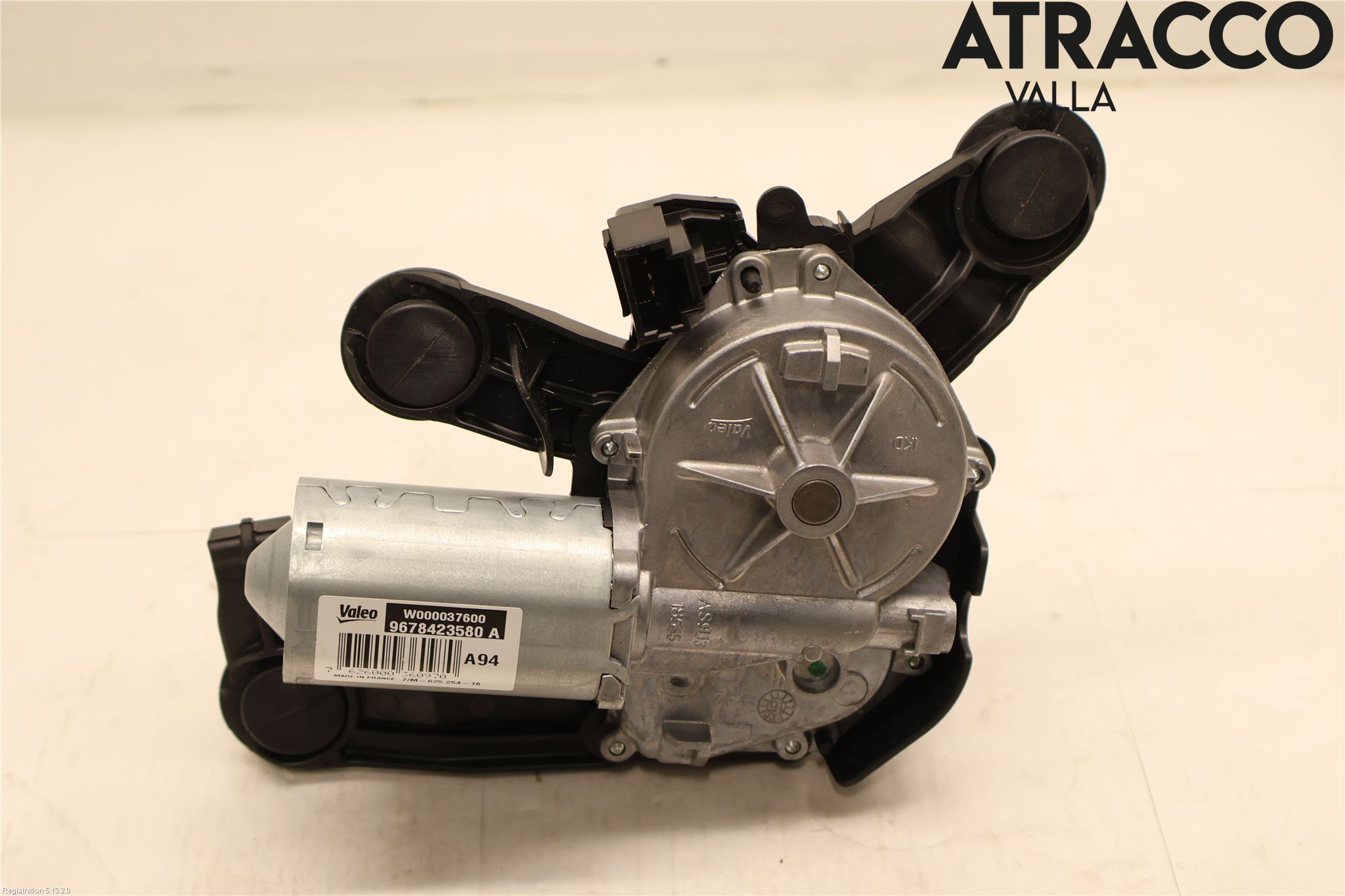 Peugeot 2008 13-20 Torkarmotor Baklucka