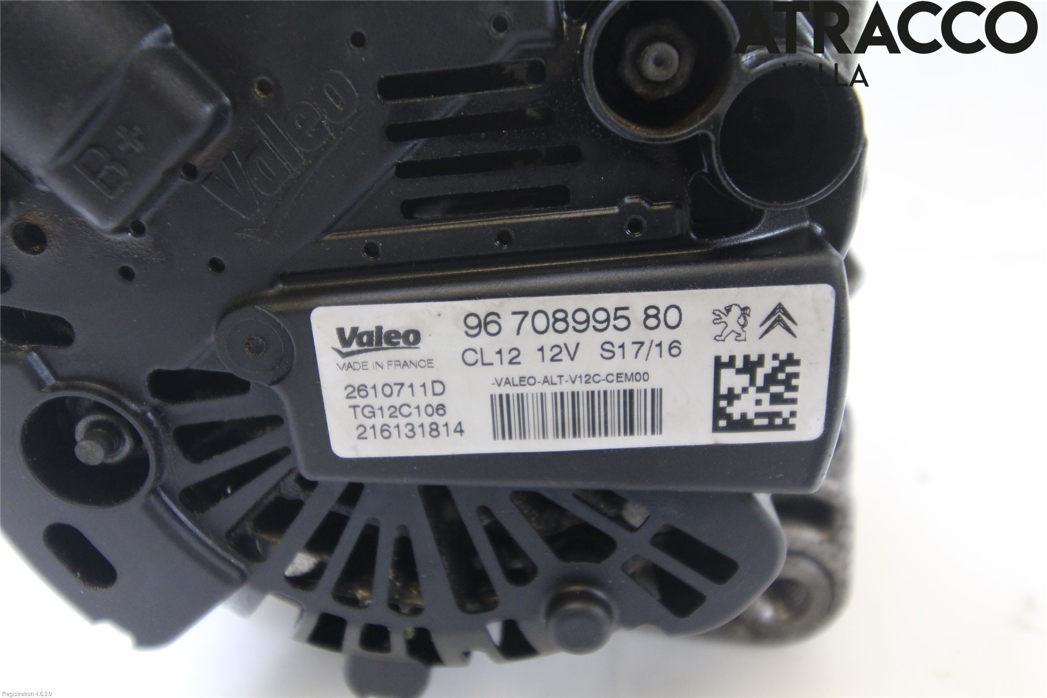 Citroen C3 10-17 Generator