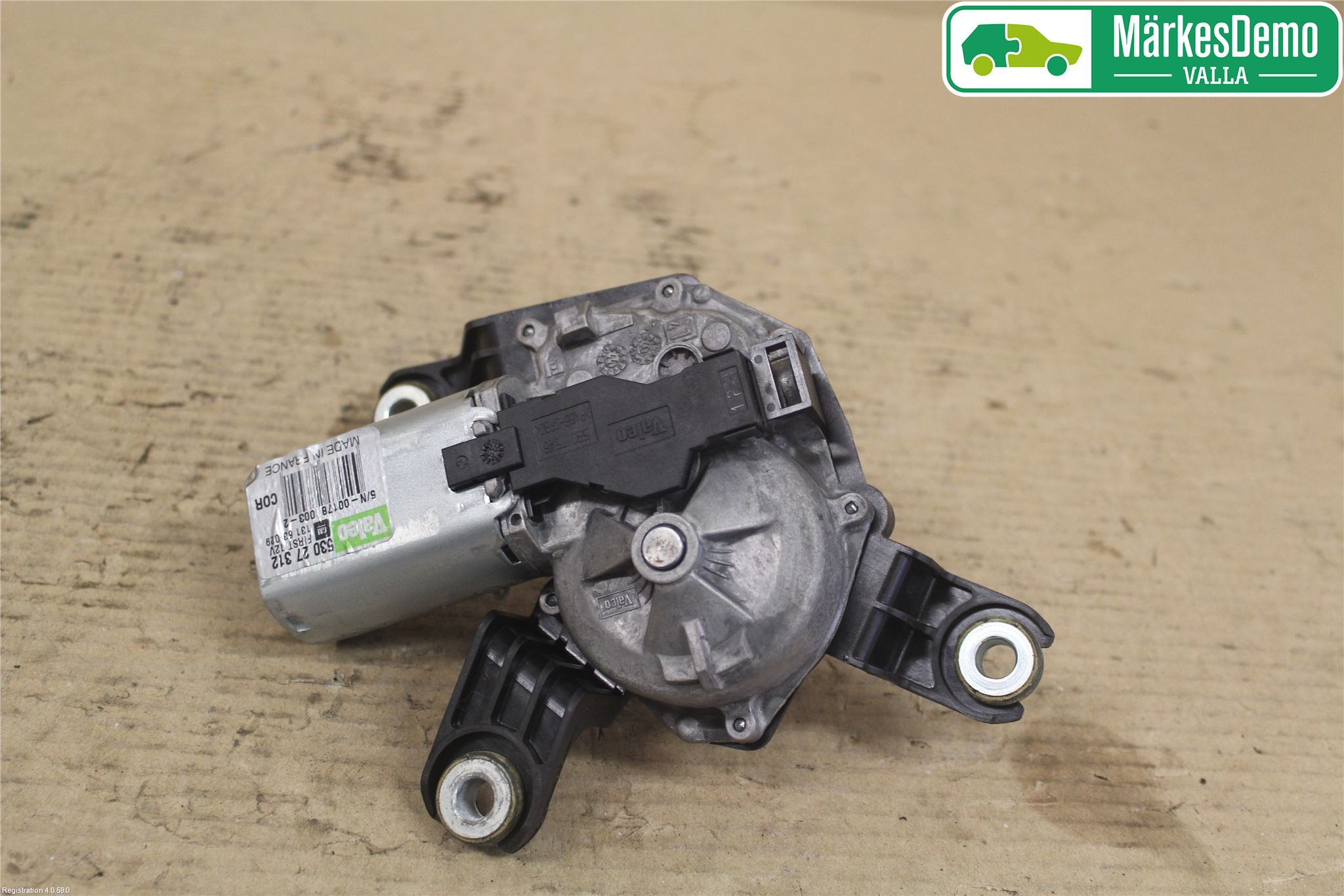 Opel CORSA D 07-14 Torkarmotor Baklucka