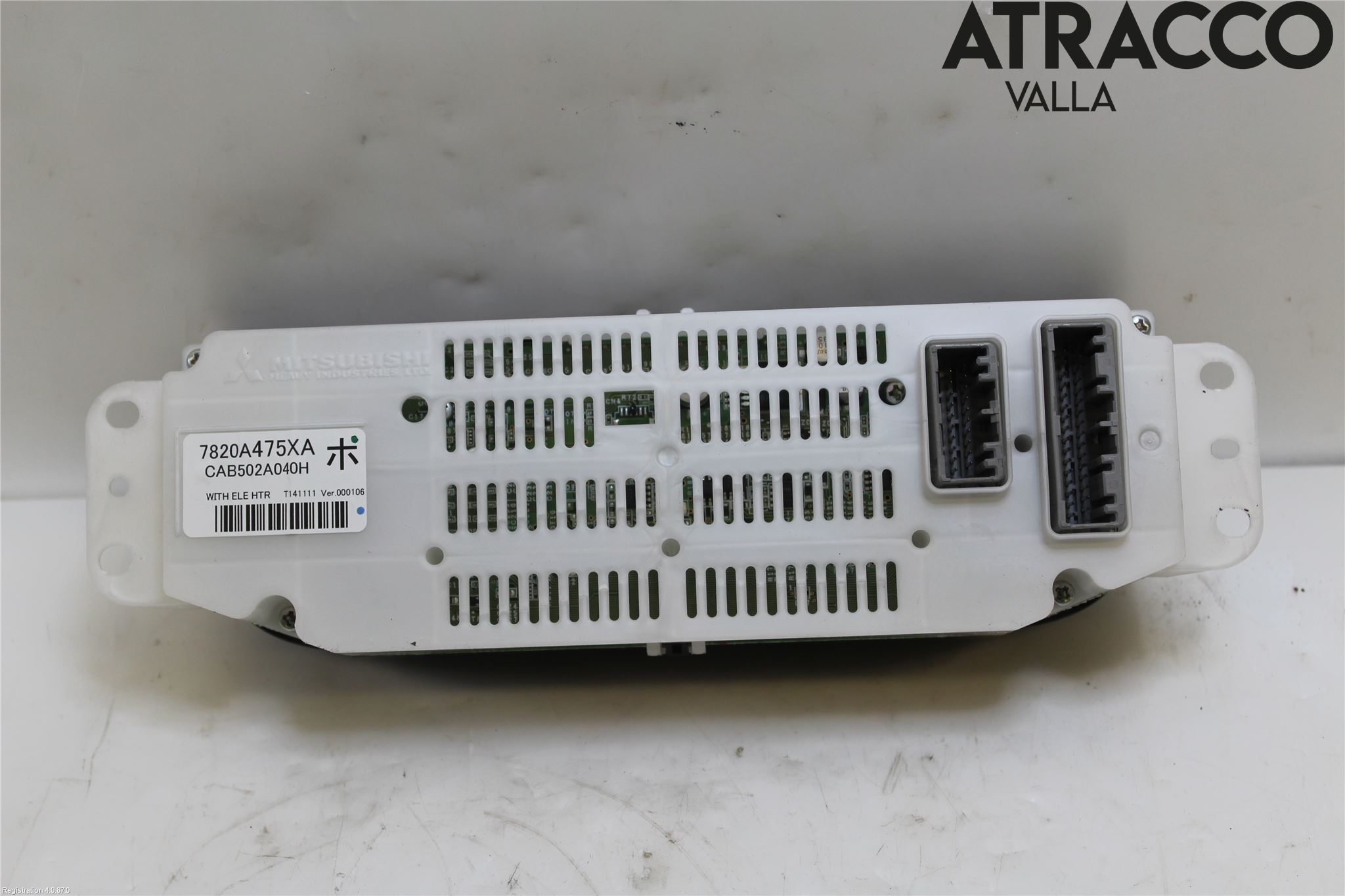 Mitsubishi OUTLANDER 13-21 Ac Styrenhet Ac Manöveren