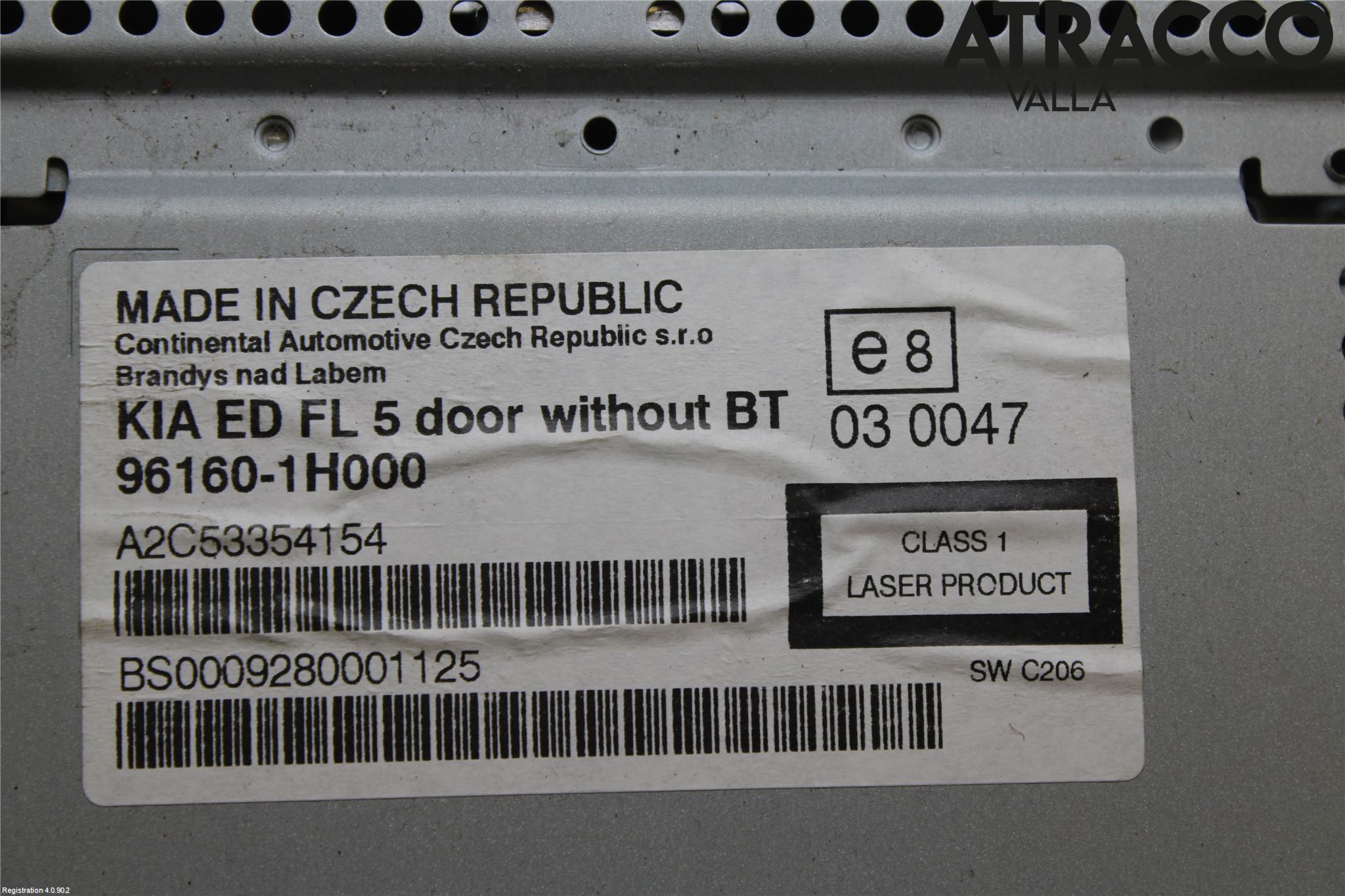 Kia CEED 06-12 Cd Radio - Multimediapanel