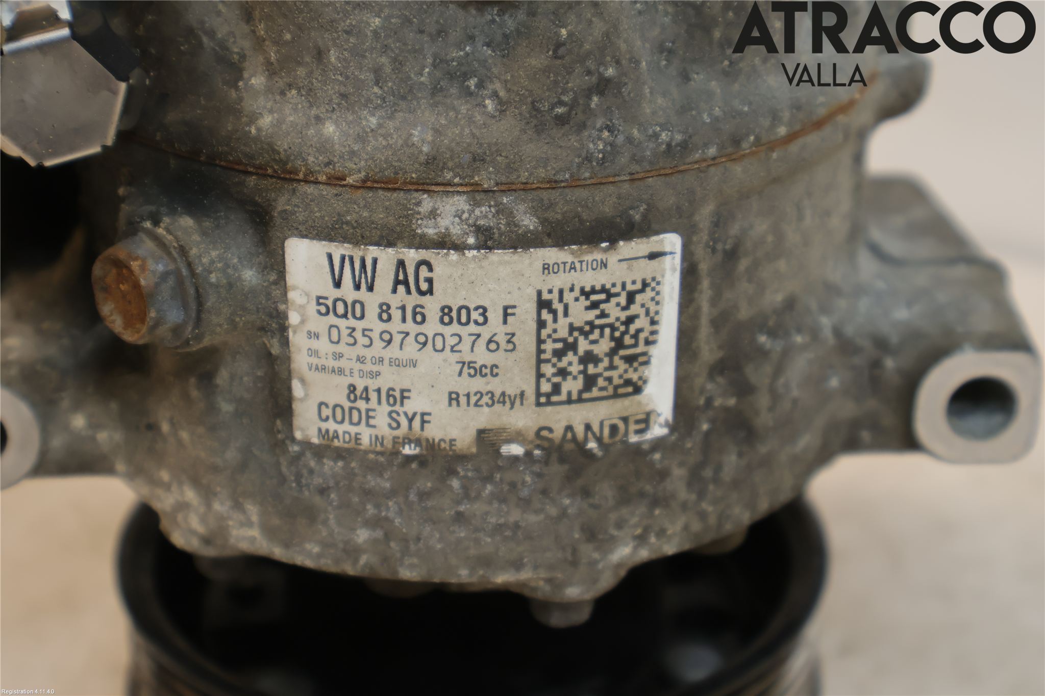 Volkswagen VW POLO 10-17 Ac Kompressor