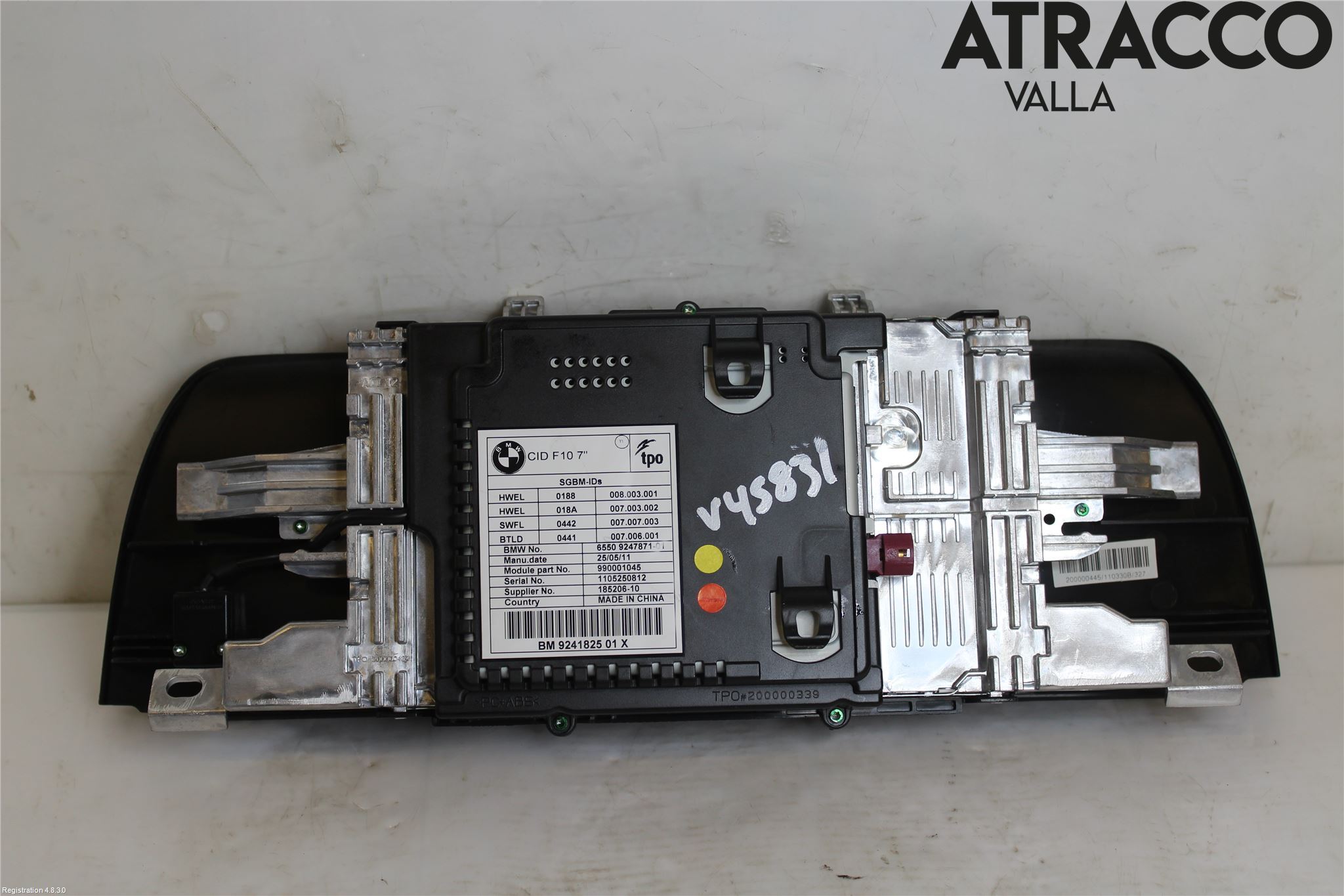 BMW 5 F10/F11/F18 09-17 Multifunktionsdisplay