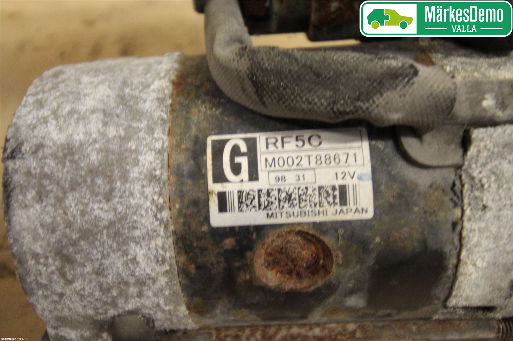 Mazda 5 05-10 Startmotor Diesel