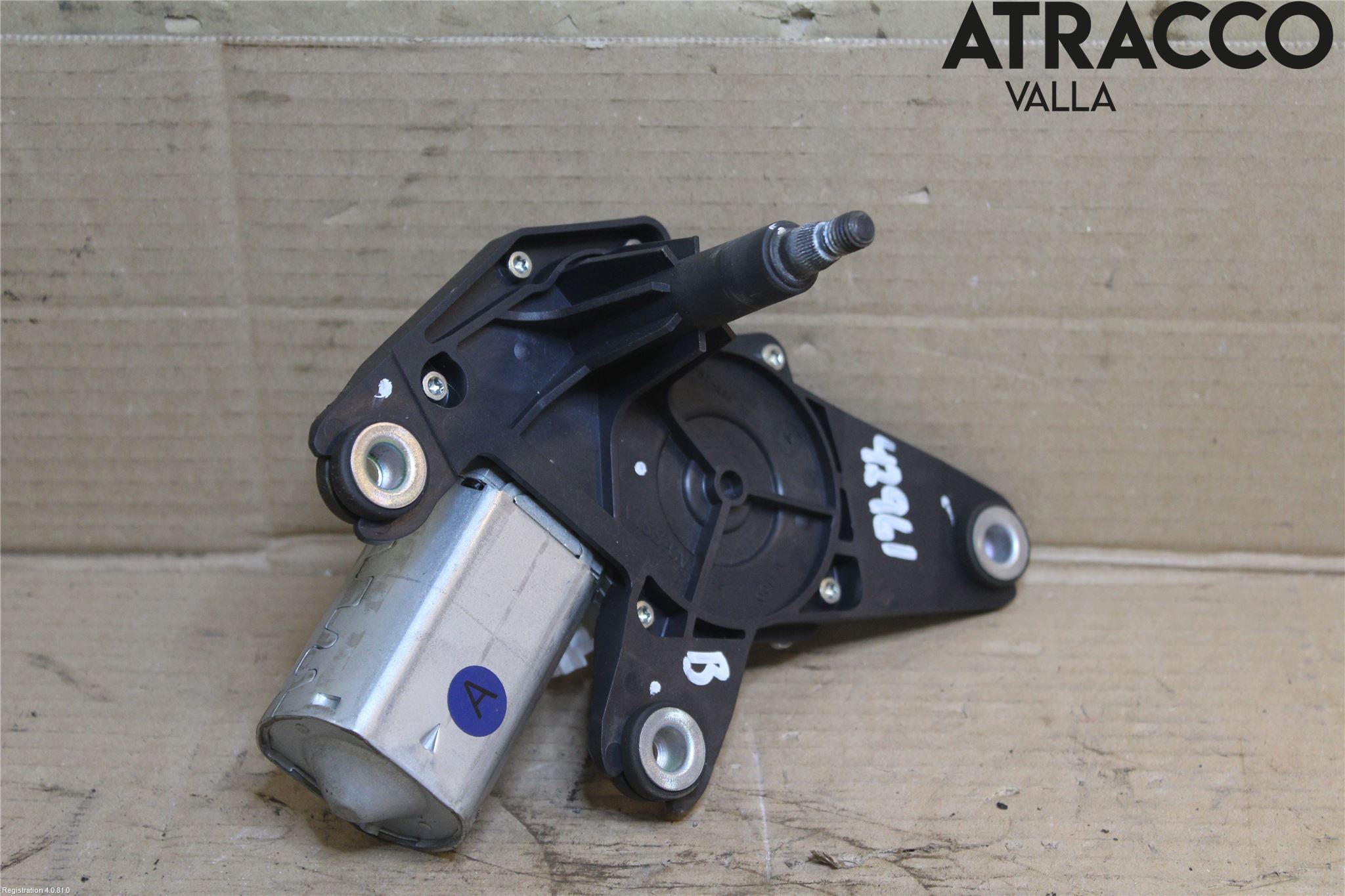 Nissan JUKE 10-14 Torkarmotor Baklucka