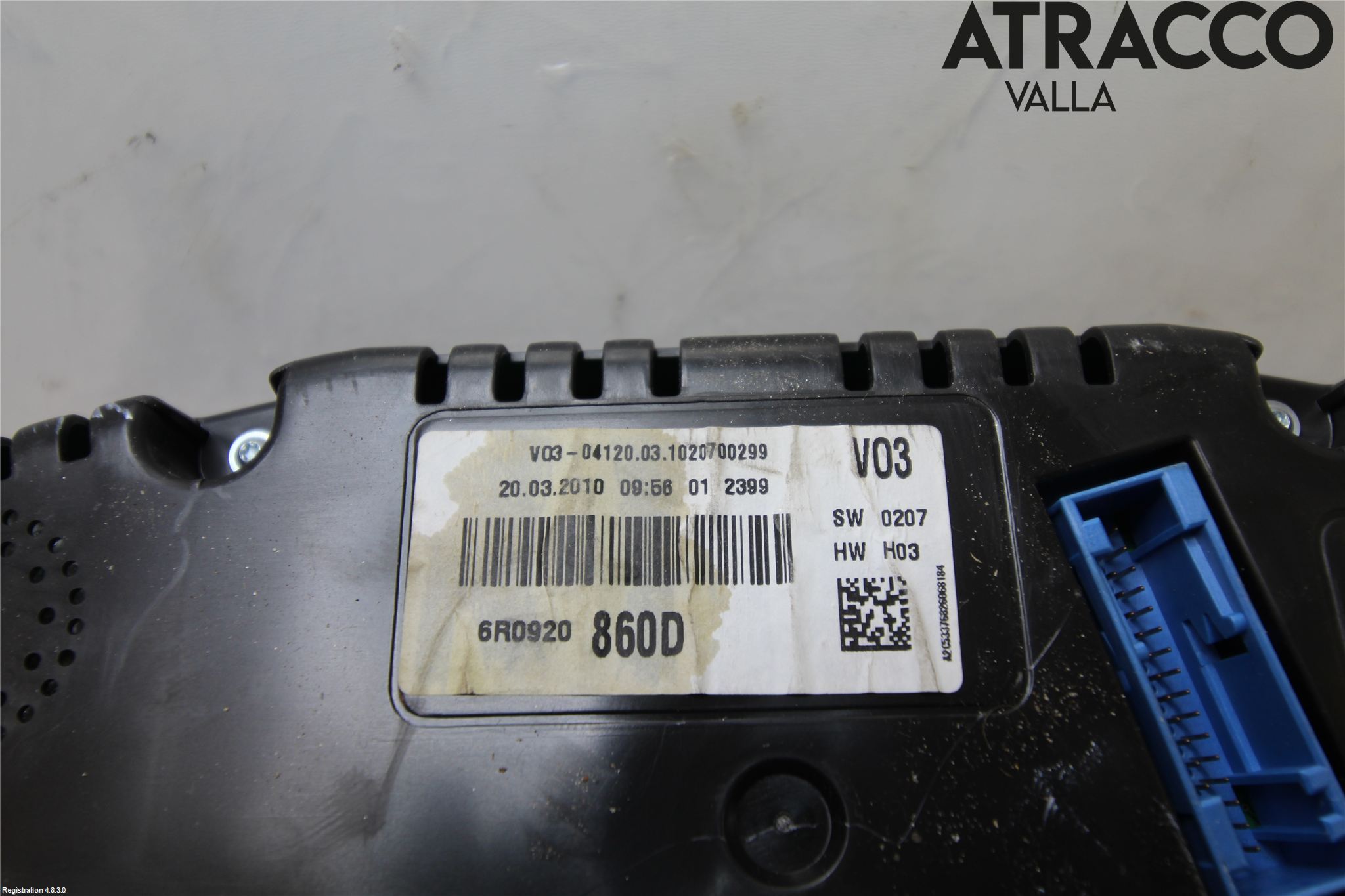 Volkswagen VW POLO 10-17 Instrument Komb