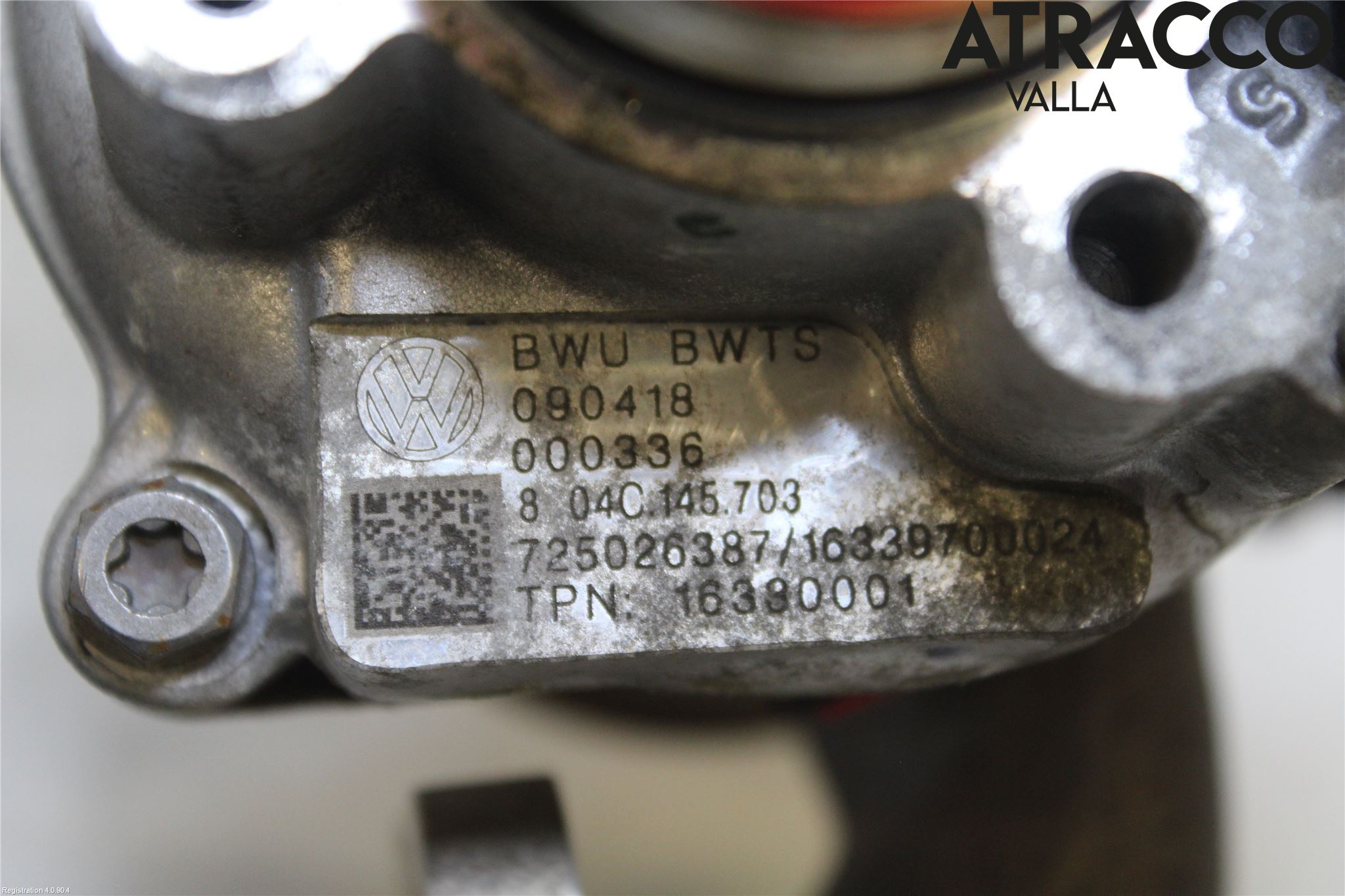 Volkswagen VW GOLF / E-GOLF VII 13-20 Turboaggregat