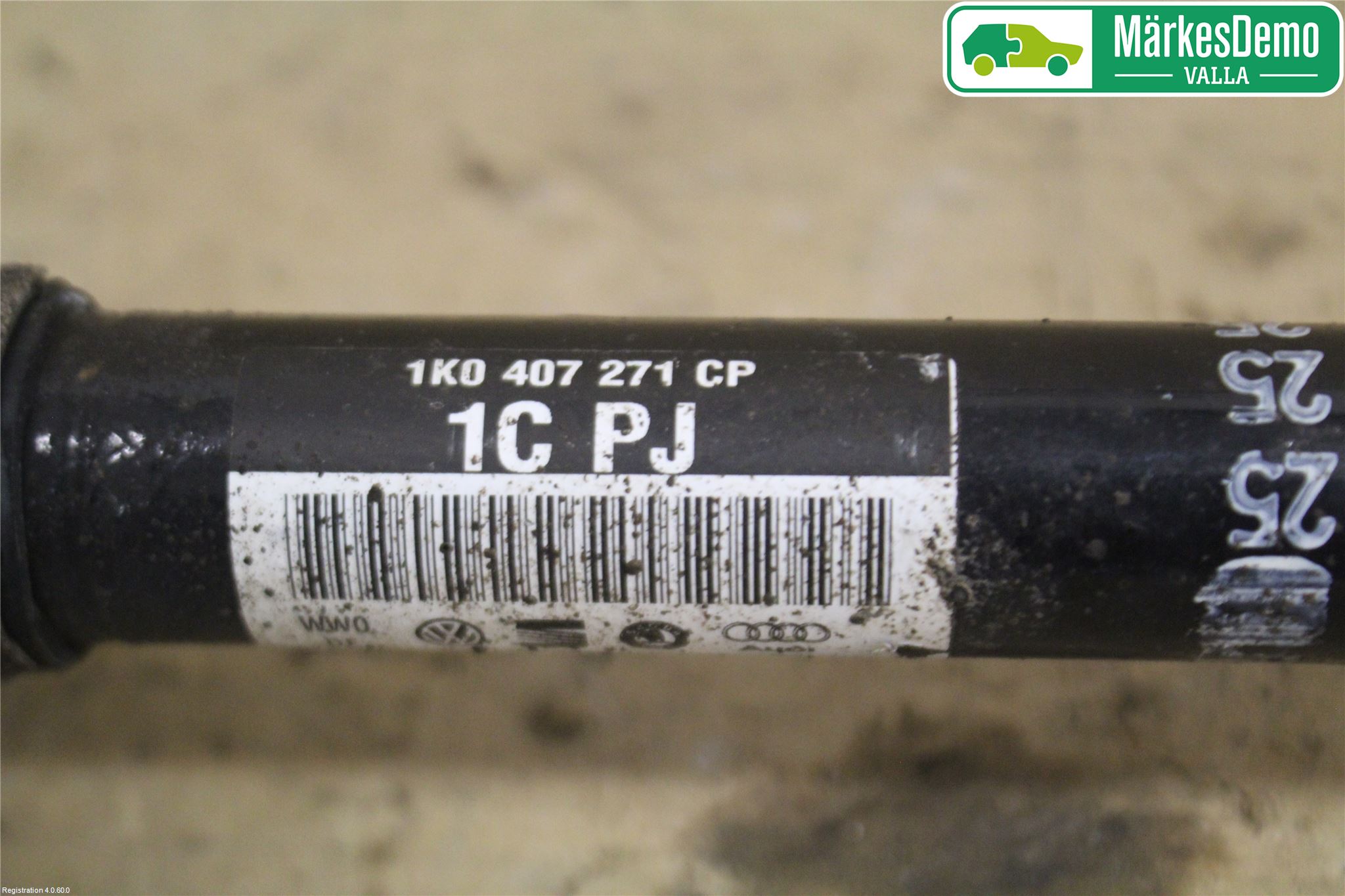 Skoda OCTAVIA (1Z) 05-13 Drivaxel Fram Vänster