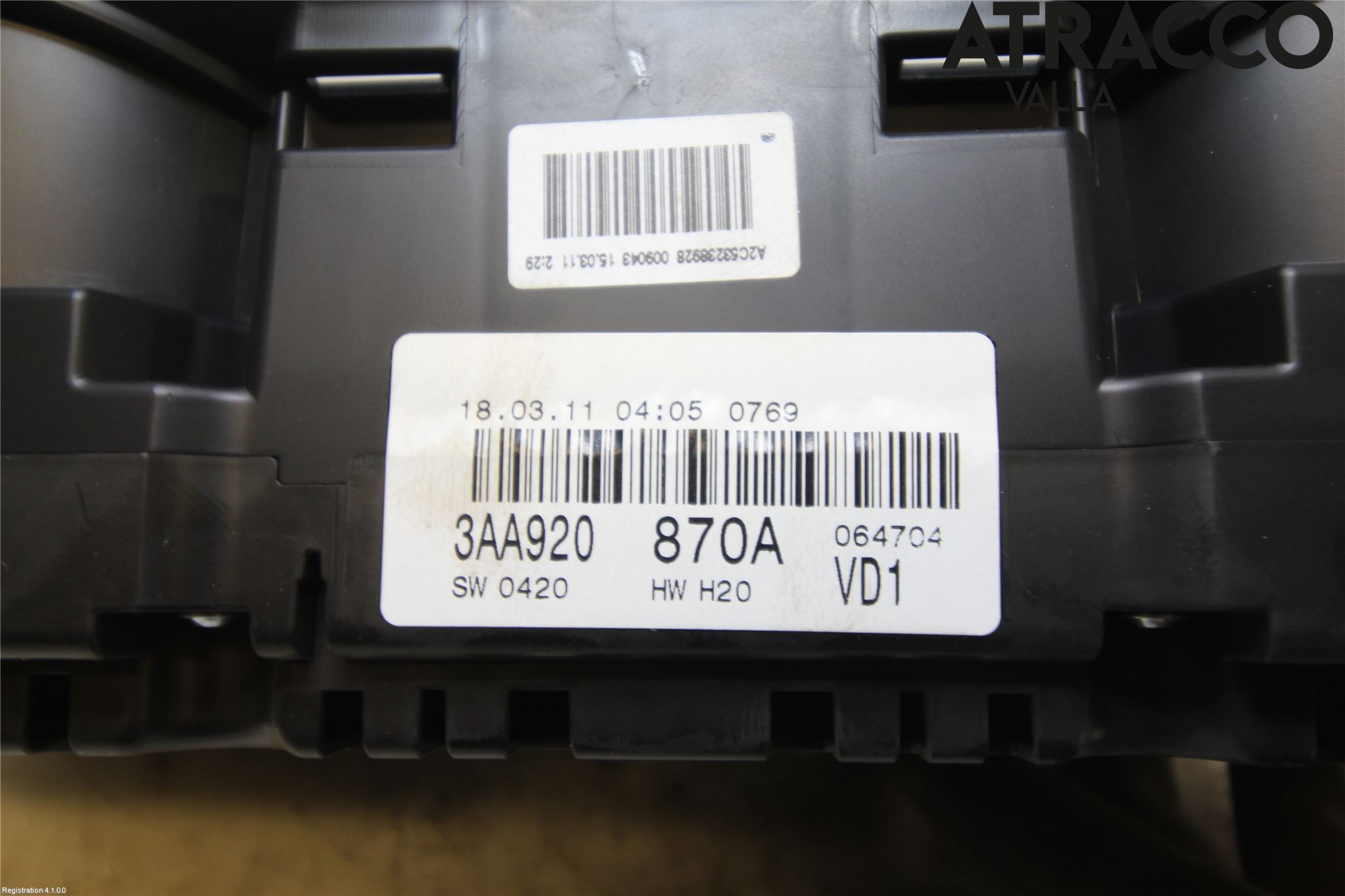 Volkswagen VW PASSAT 11-14 Instrument Komb