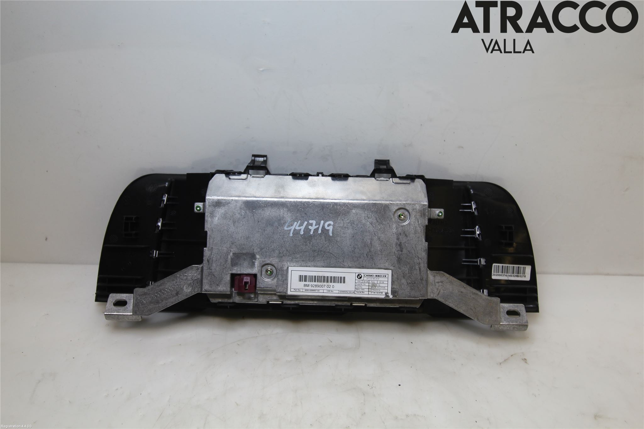 BMW 5 F10/F11/F18 09-17 Bildskärm