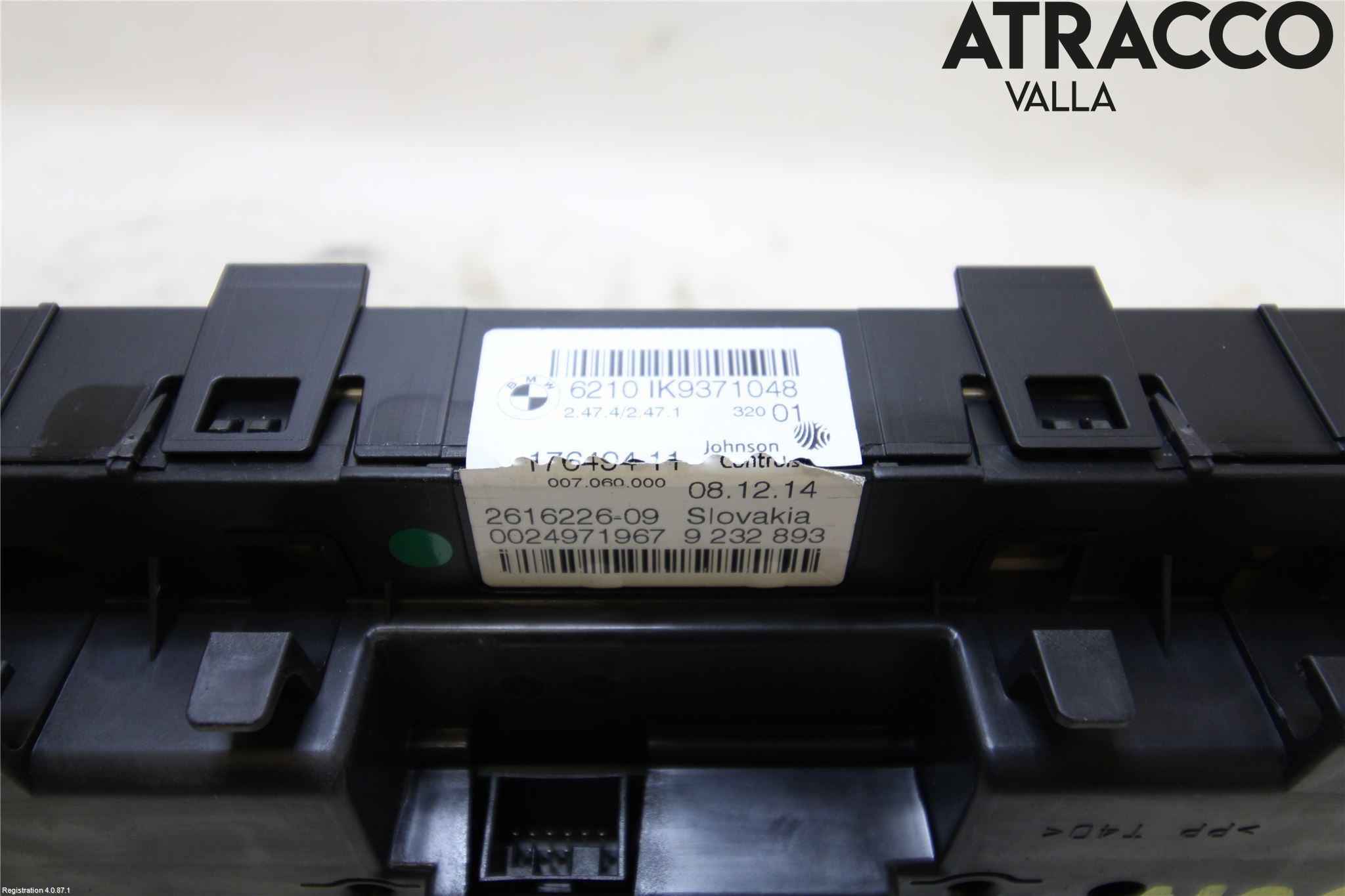 BMW 3 F30/F31/F80 12-19 Instrument Komb