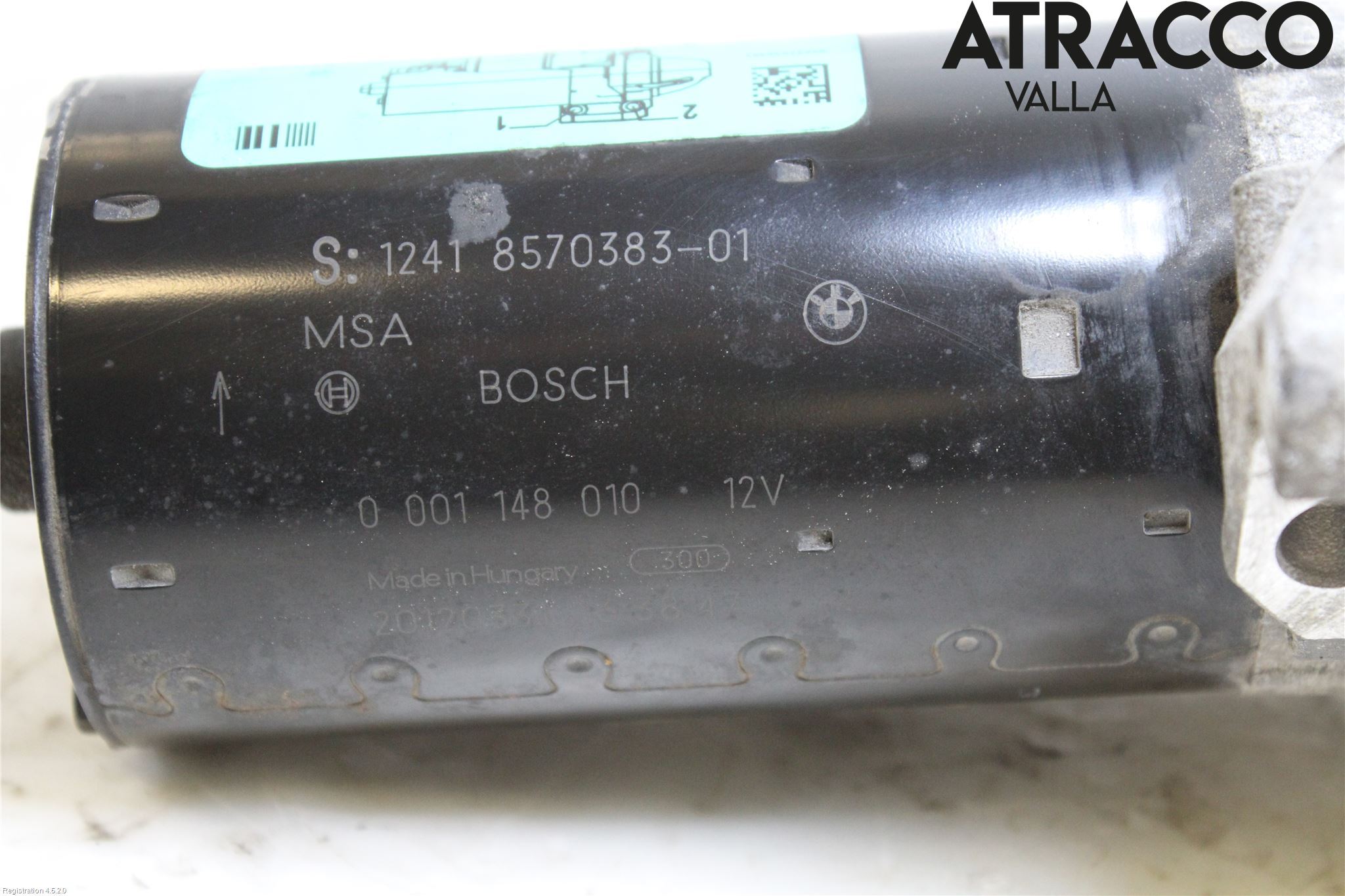 BMW 1 F20/F21 11-19 Startmotor Diesel