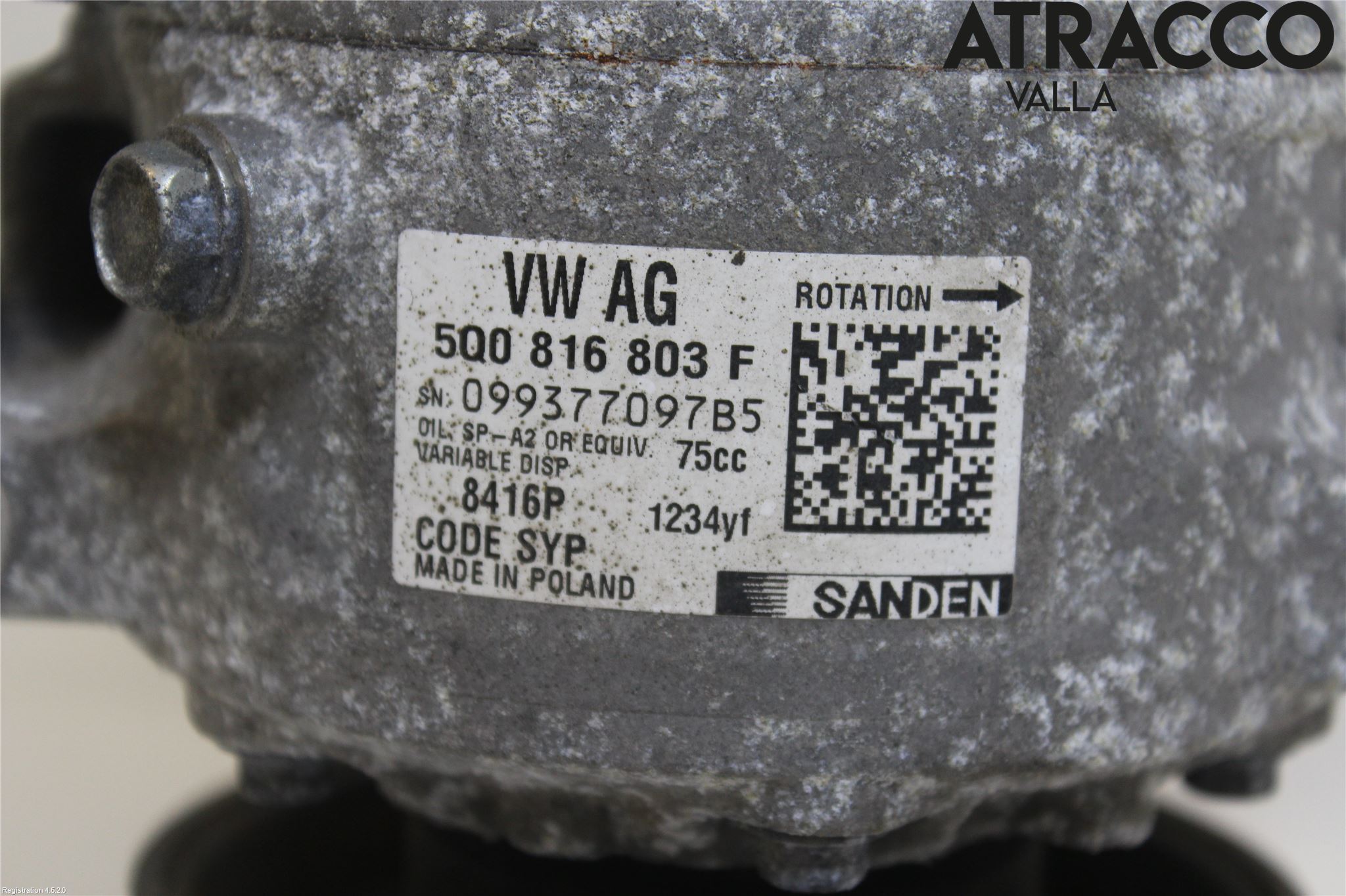 Skoda FABIA 15-21 Ac Kompressor