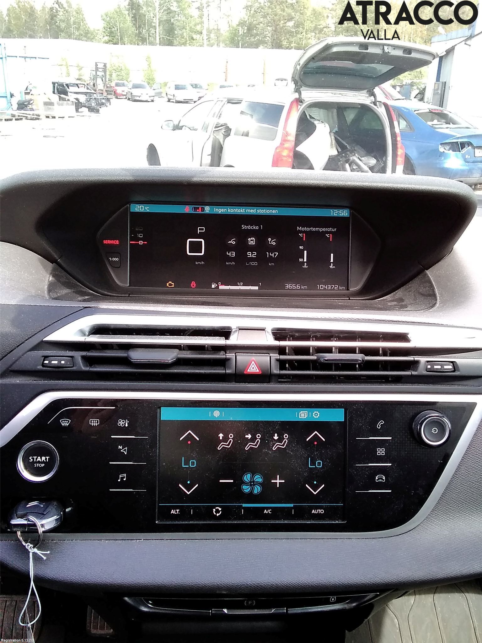 Citroen C4 GRAND PICASSO 14-18 Instrument Komb