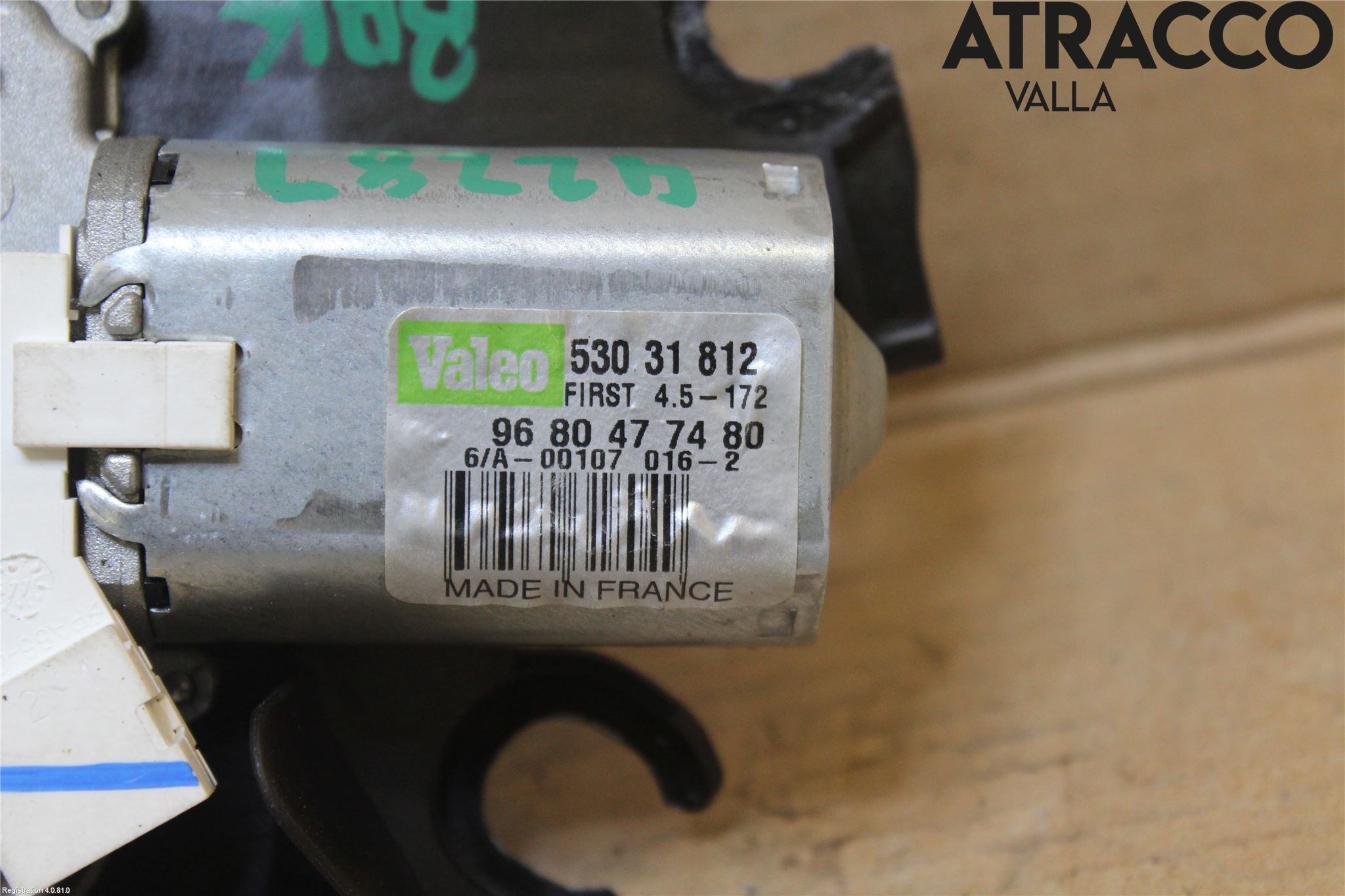Citroen C4 II 11-18 Torkarmotor Baklucka