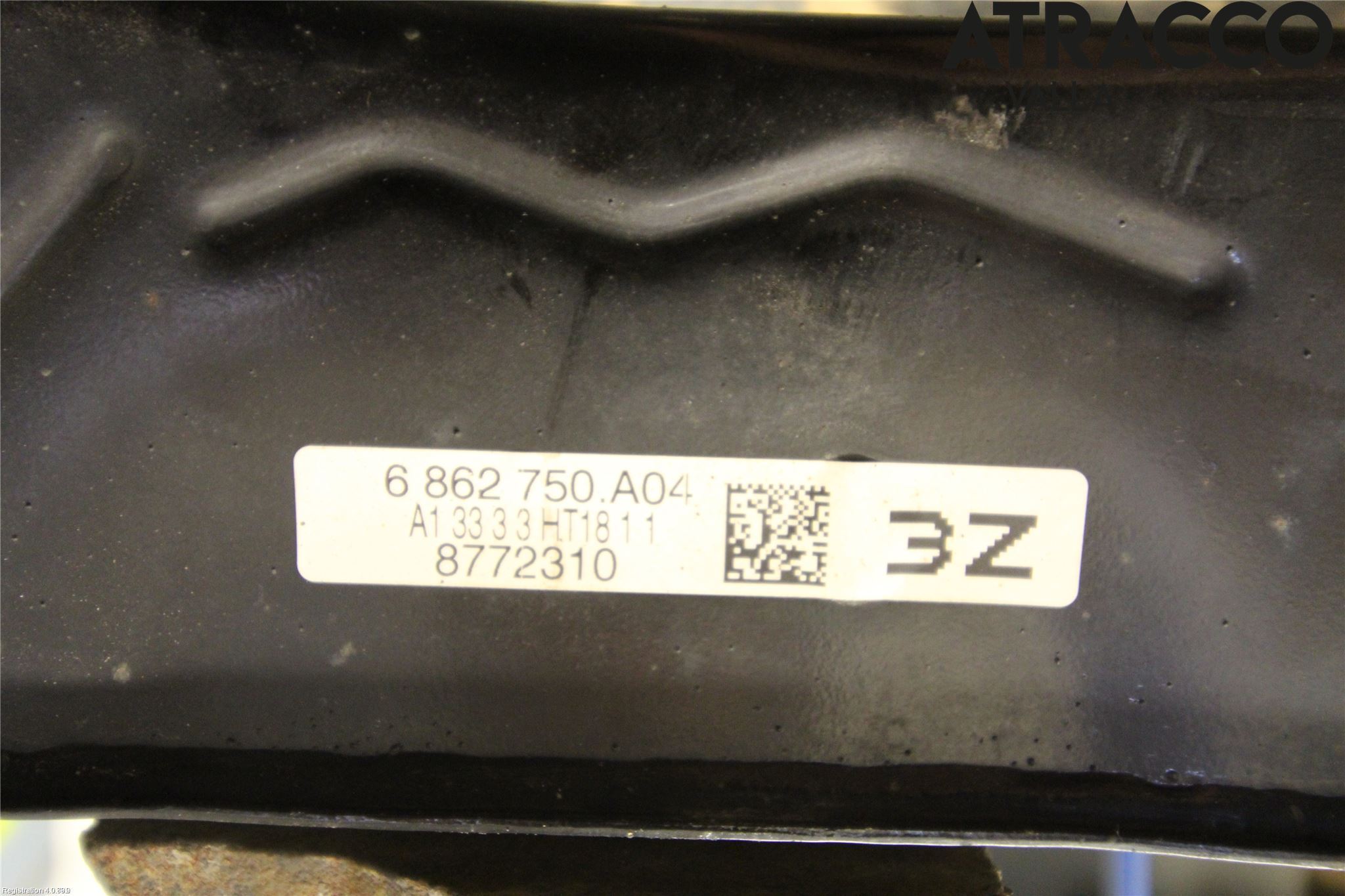 BMW 3 GT F34 13-19 Bakaxelbalk