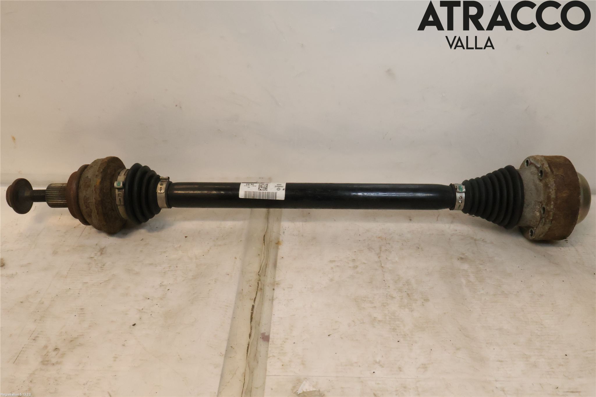 Audi A4/S4 B9 16-19 Drivaxel Bak Höger