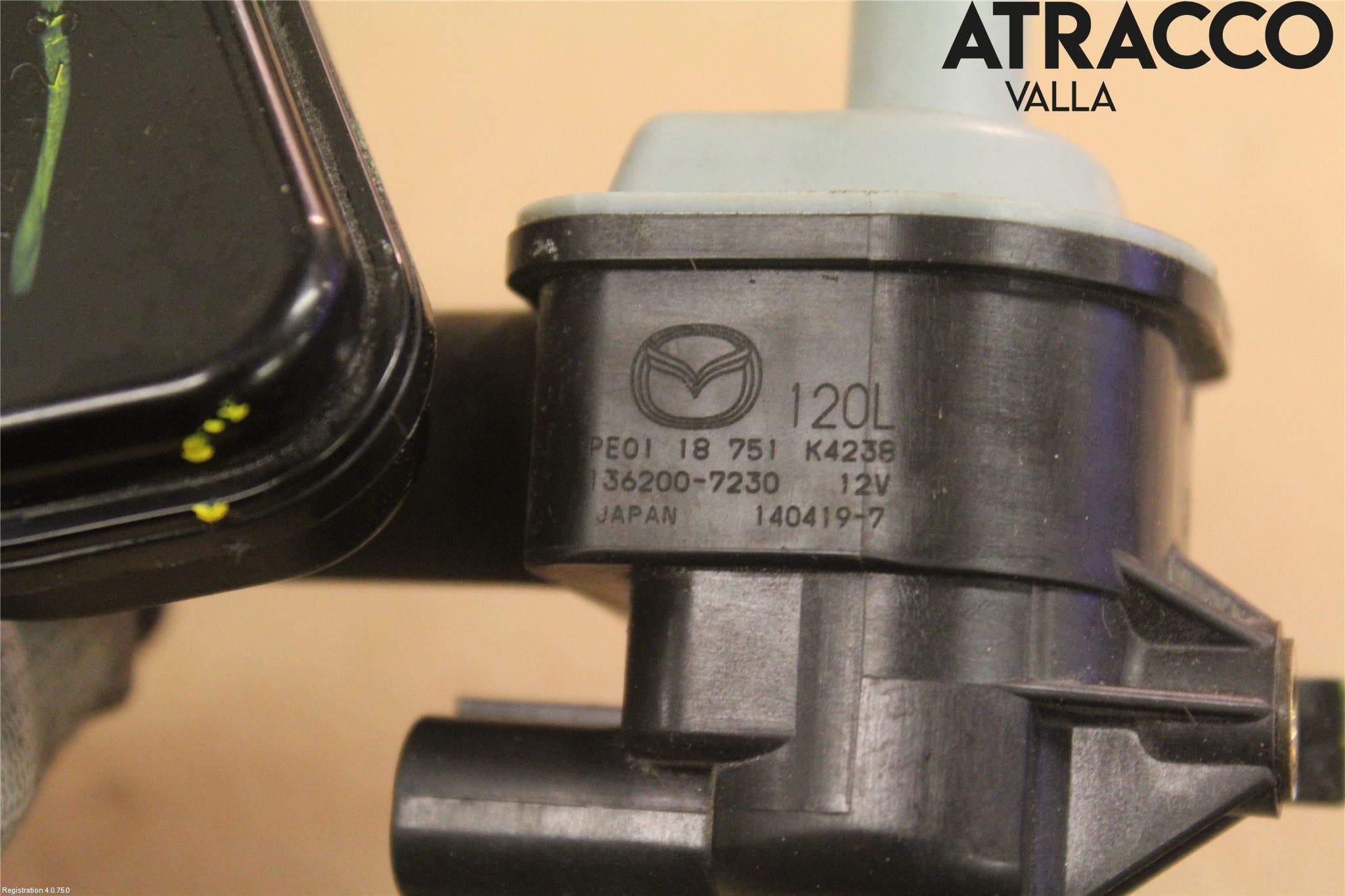 Mazda 3 III 14-19 Vakuumventil