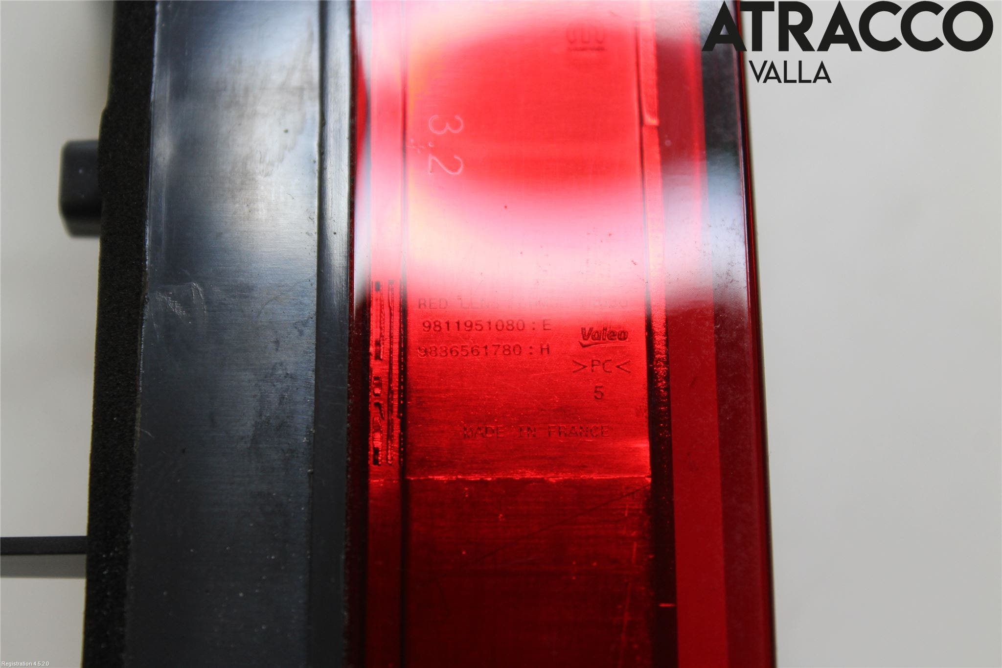 Peugeot 5008 17-24 Bromsljus Bakruta