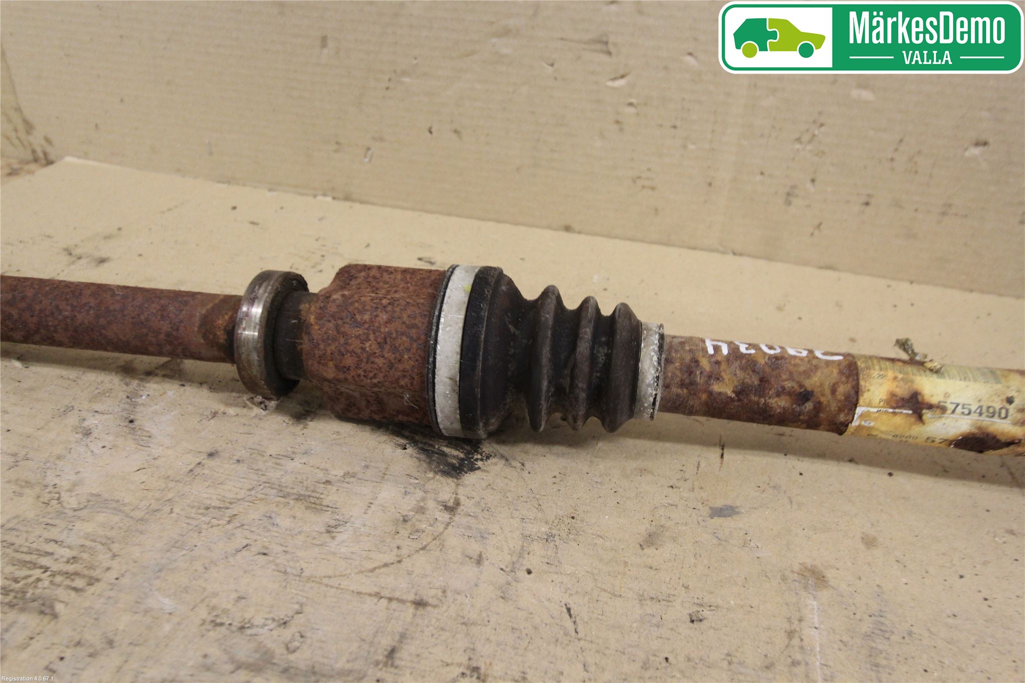 Renault SCÉNIC/GRAND 07-09 Drivaxel Fram Höger