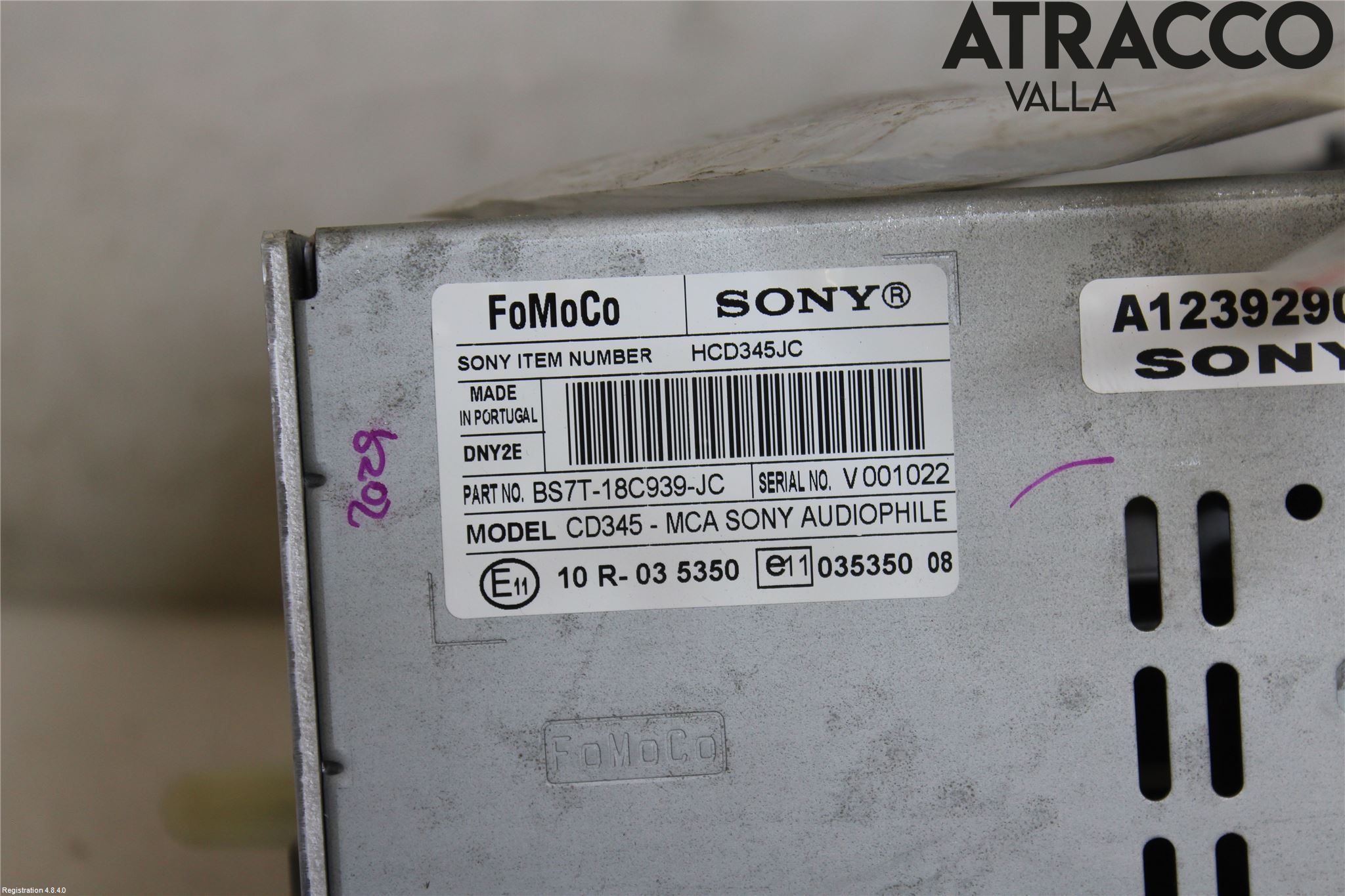 Ford S-MAX 06-15 Cd Radio - Multimediapanel