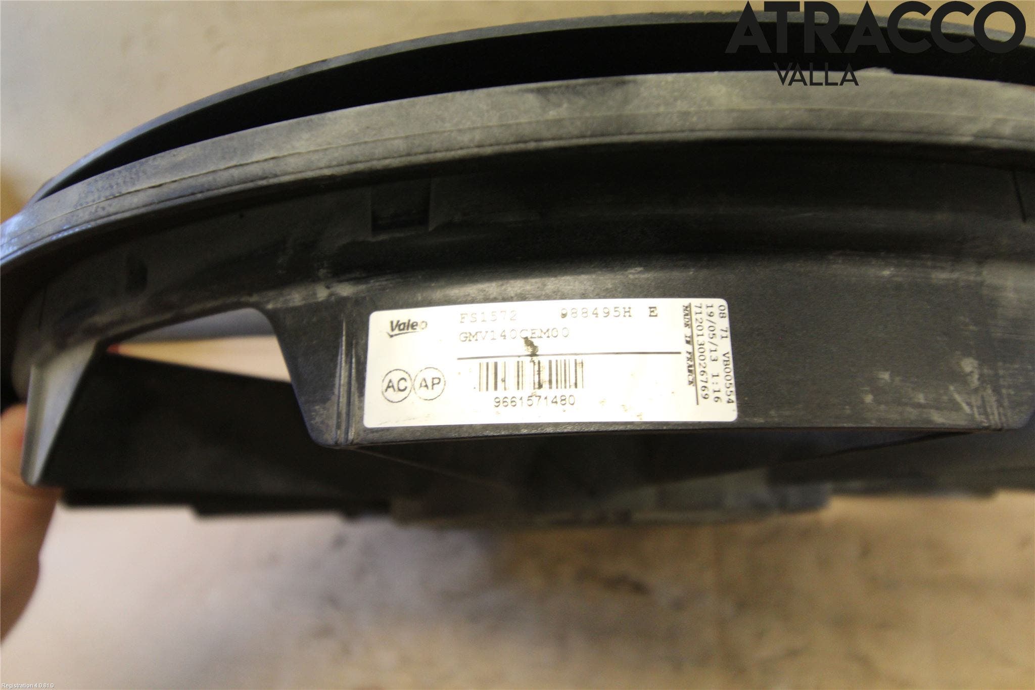 Peugeot 308 08-13 Kylfläkt El