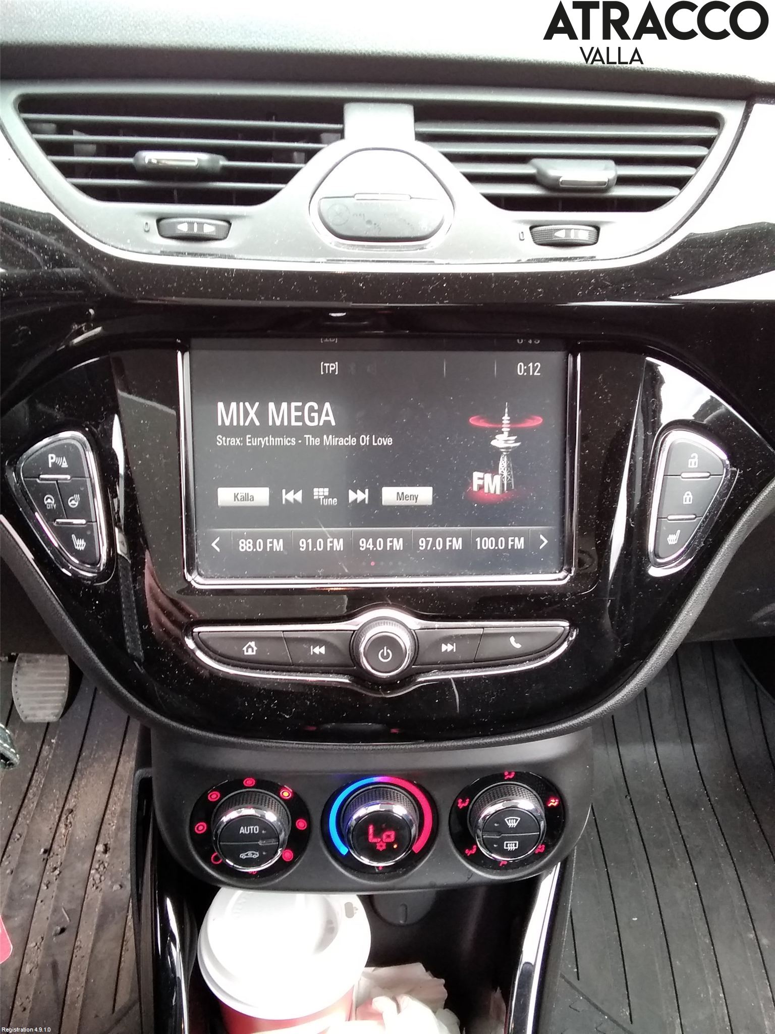 Opel CORSA E 15-19 Ac Styrenhet Ac Manöveren