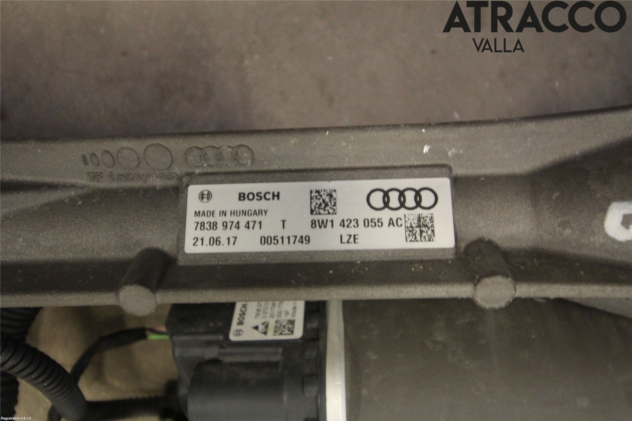 Audi A4/S4 B9 16-19 Styrväxel-Snäcka Elektrisk